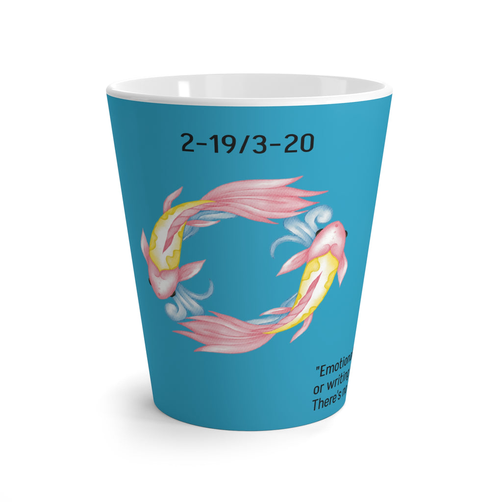 Whimsical Emotional Latte Mug - Perfect for Poetry Lovers, Gifts for Writers, Unique Coffee Cup, Creative Home Decor, Personalized [...]