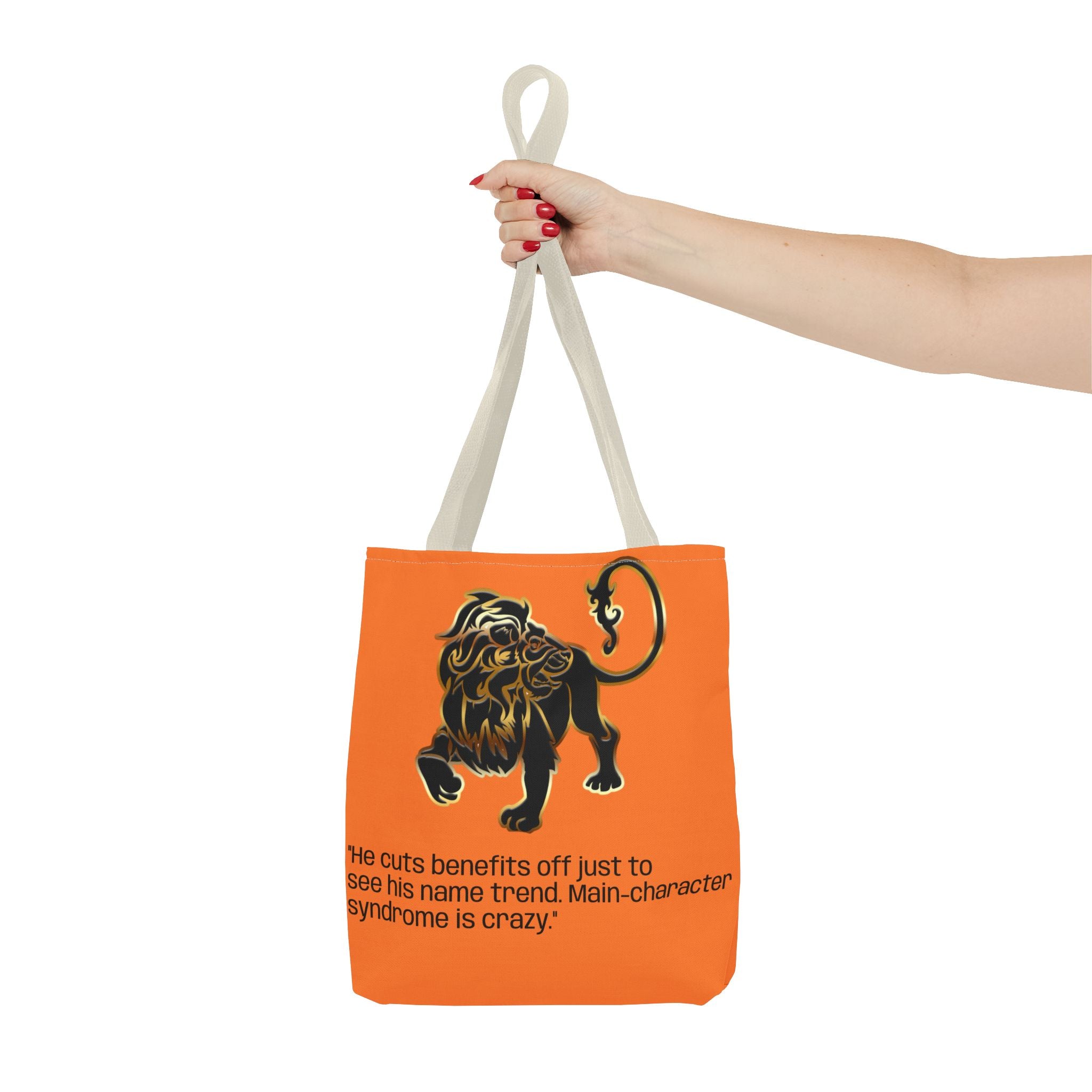 A TellMeYourSign LOL Trump Tote Bag (AOP)
