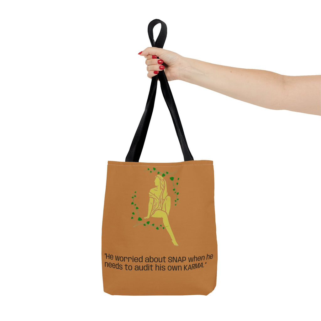 A TellMeYourSign LOL Trump Tote Bag (AOP)