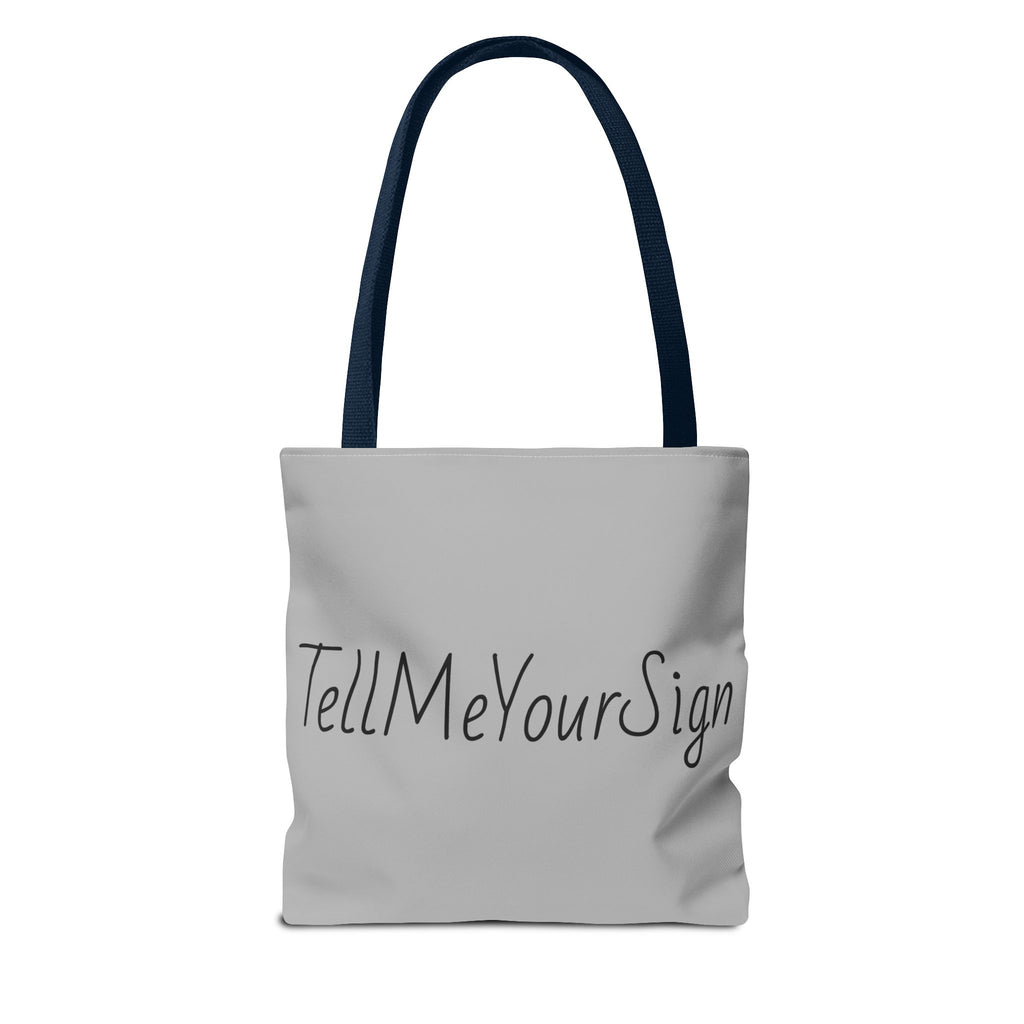 A TellMeYourSign LOL Trump Zodiac Tote Bag