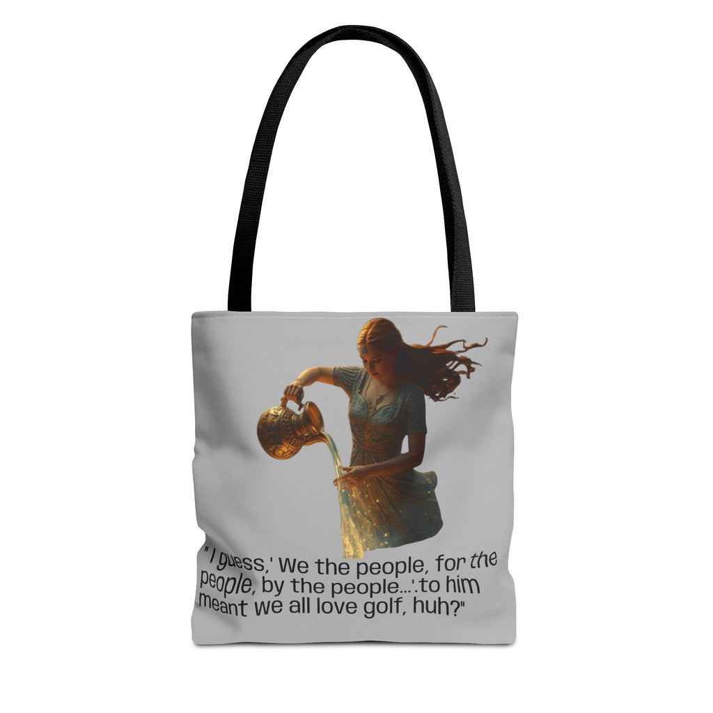A TellMeYourSign LOL Trump Zodiac Tote Bag