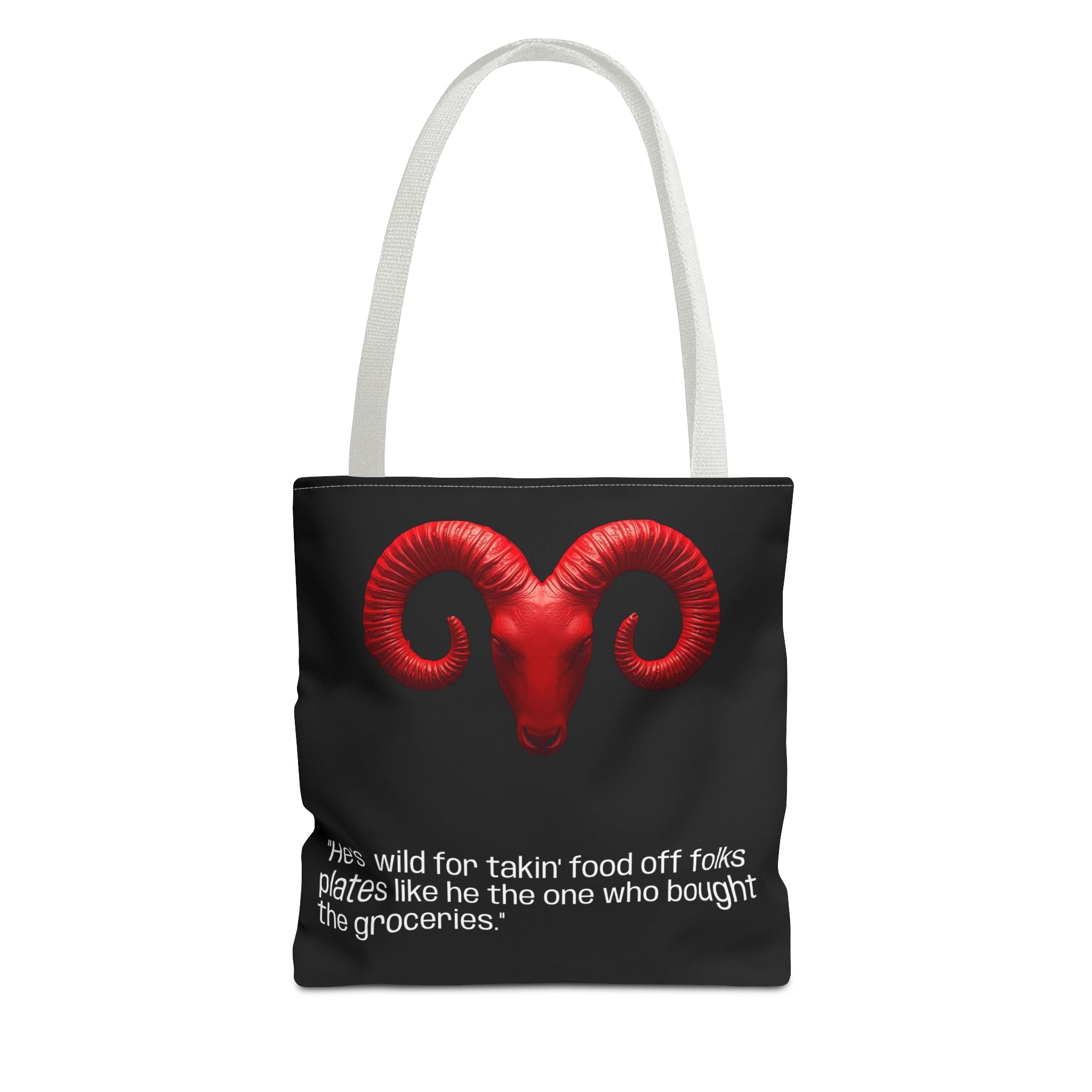 A TellMeYourSign LOL Trump Aries Tote Bag (AOP)