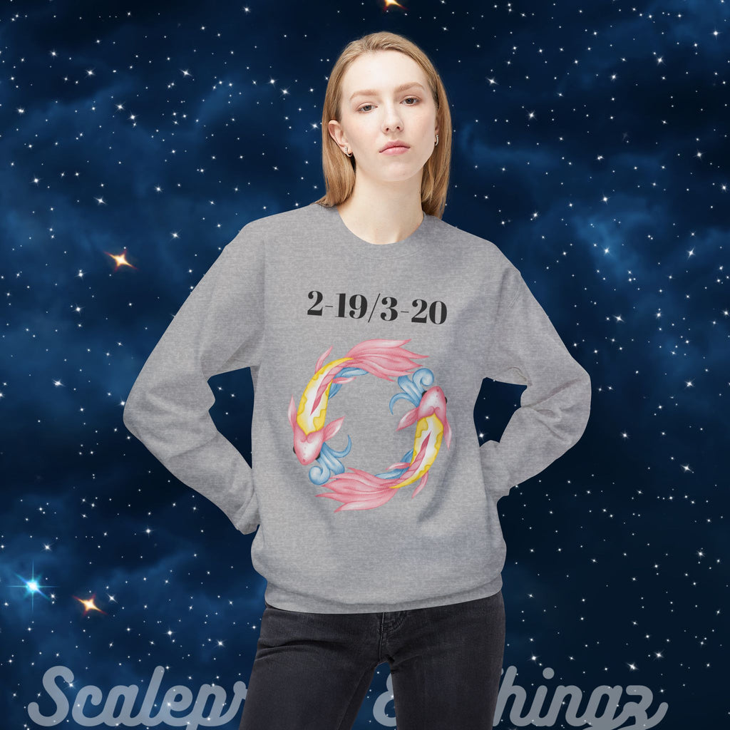 Whimsical Zodiac Crewneck Sweatshirt, Astrology Gift, Horoscope Apparel, Cozy Fashion, Birthday Present, Unique Design
