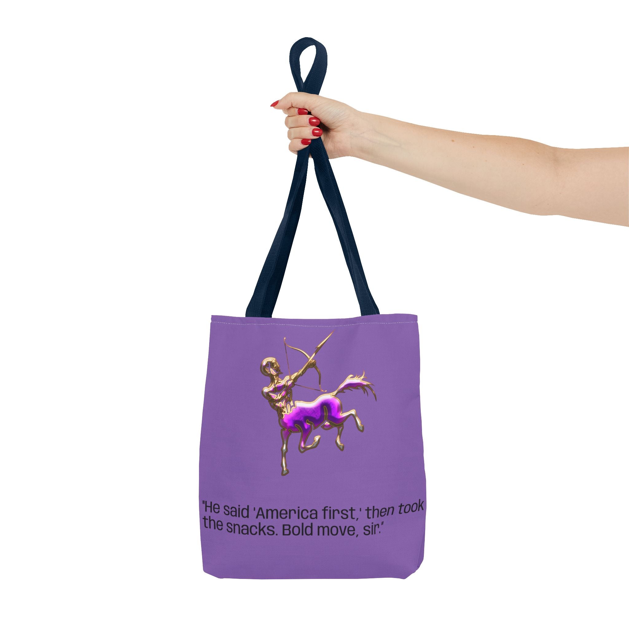 A TellMeYourSign LOL Trump Tote Bag (AOP)