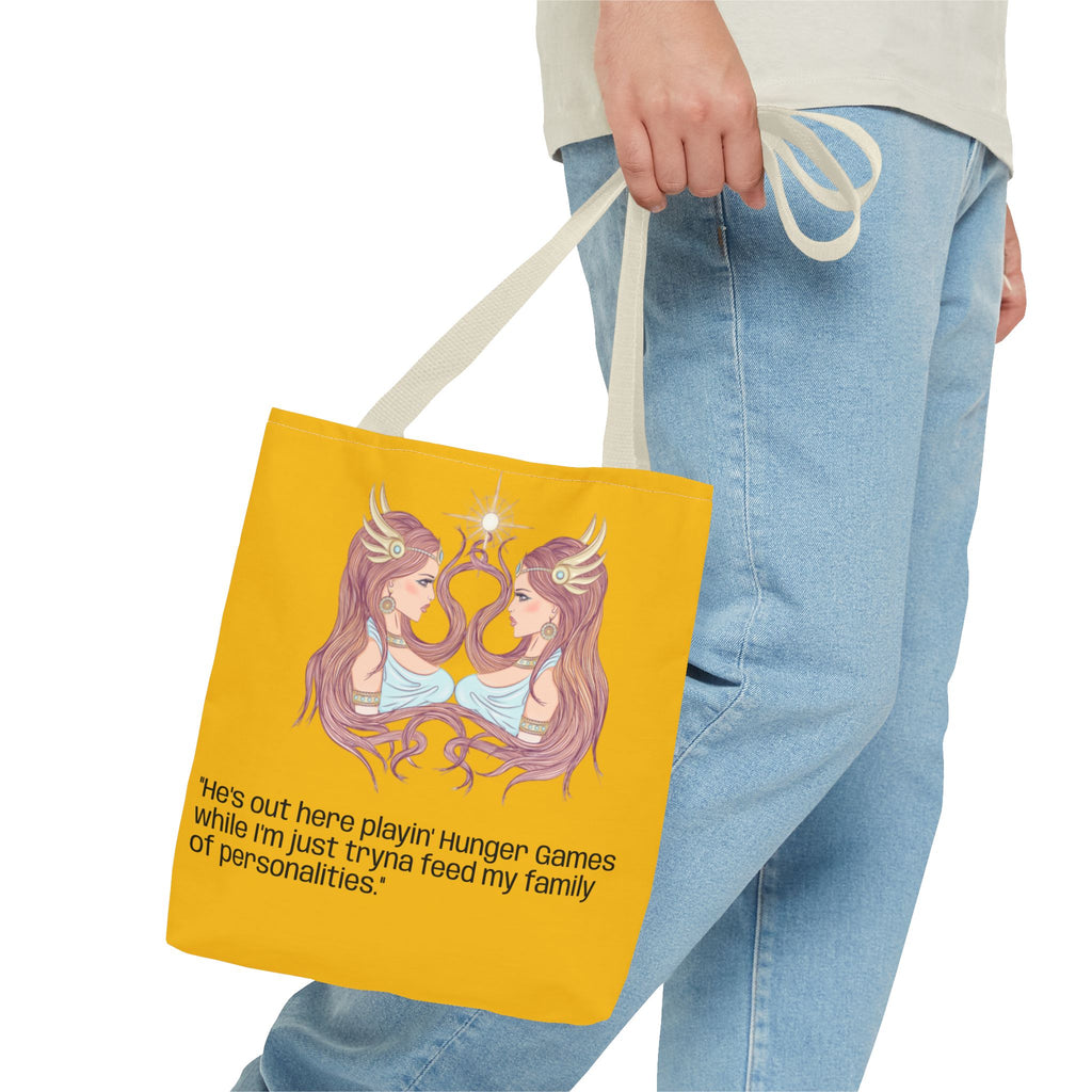 A TellMeYourSign LOL Trump Tote Bag (AOP)