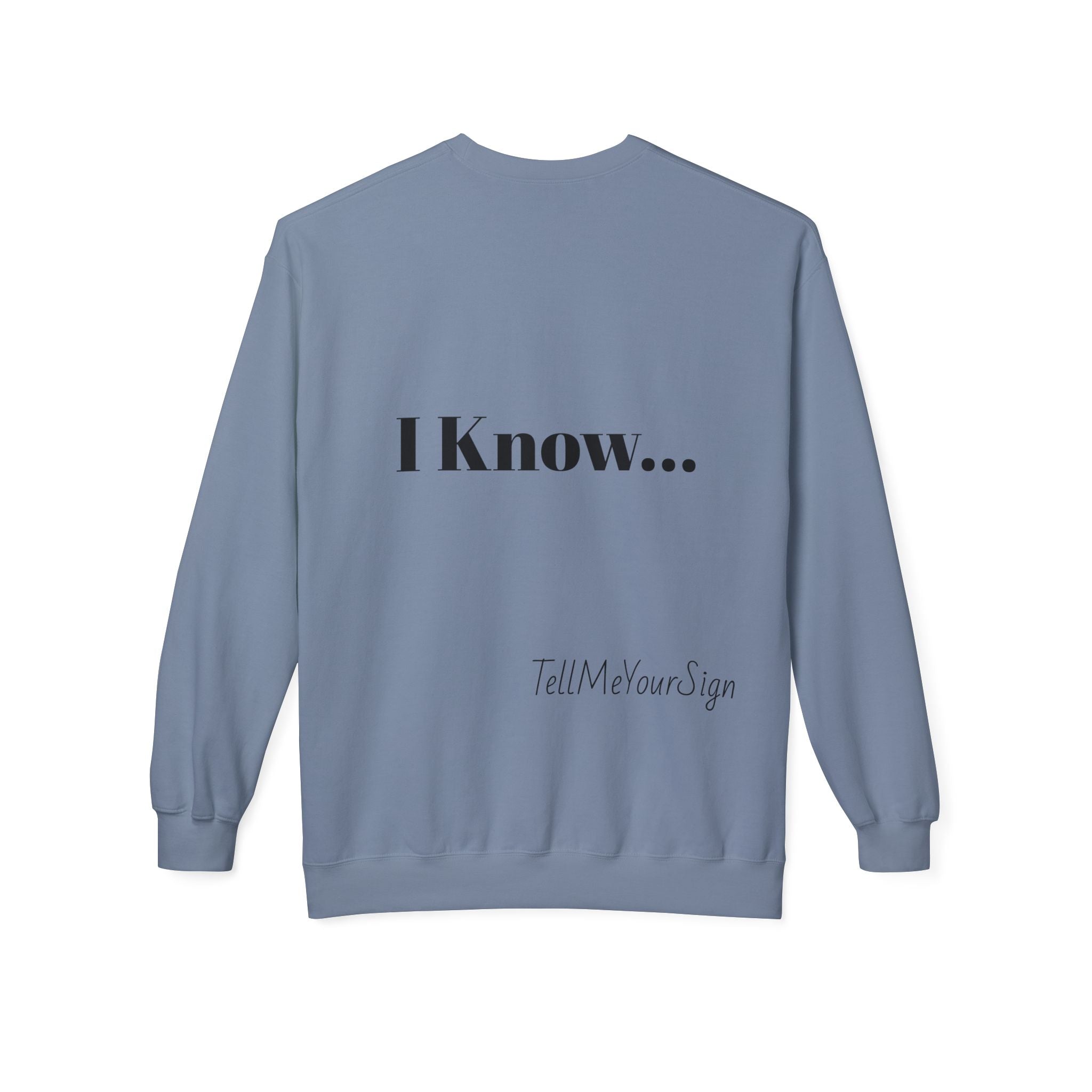 Astrology-Themed Fleece Sweatshirt, Zodiac Gift, Horoscope Sweatshirt, Cozy Astrology Crewneck, Birthday Gift for Astrology Lovers