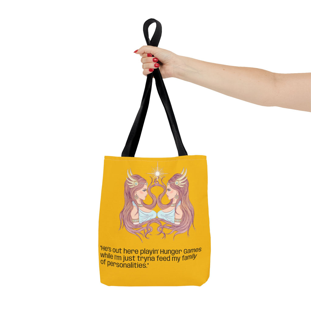A TellMeYourSign LOL Trump Tote Bag (AOP)