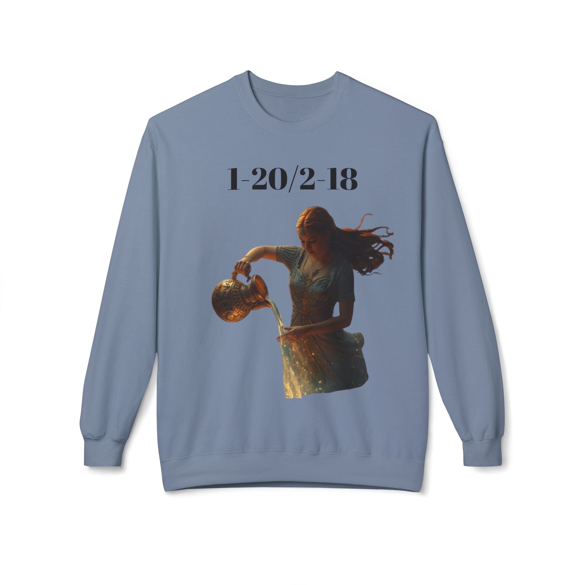 Astrology-Themed Fleece Sweatshirt, Zodiac Gift, Horoscope Sweatshirt, Cozy Astrology Crewneck, Birthday Gift for Astrology Lovers