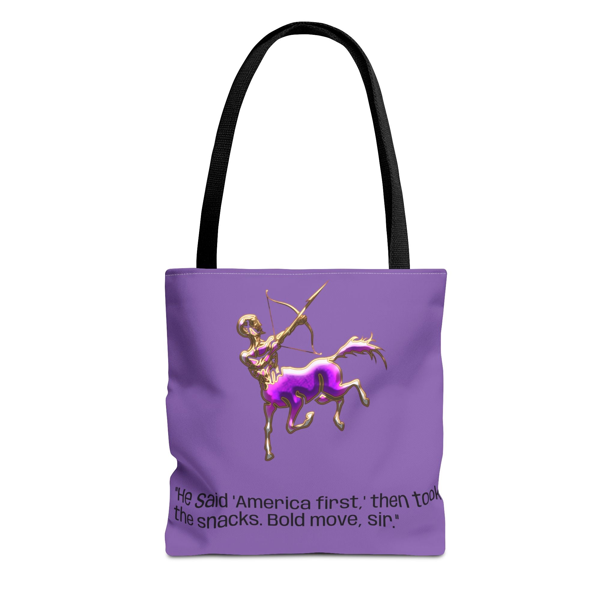 A TellMeYourSign LOL Trump Tote Bag (AOP)