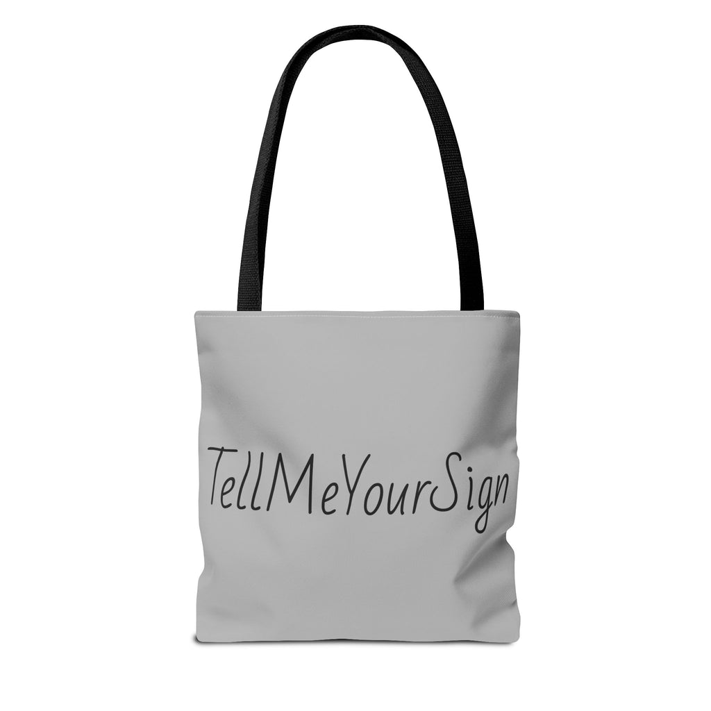 A TellMeYourSign LOL Trump Zodiac Tote Bag
