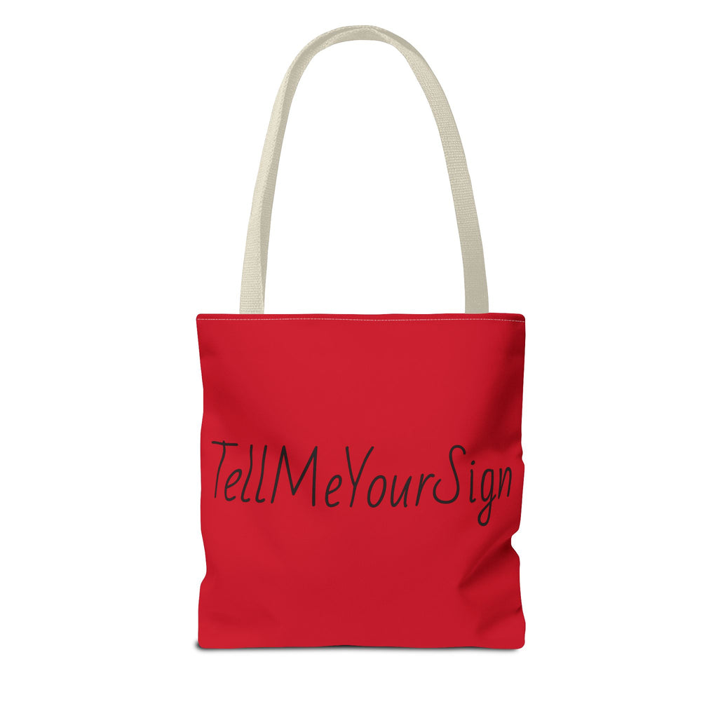 A TellMeYourSign LOL Trump Tote Bag (AOP)