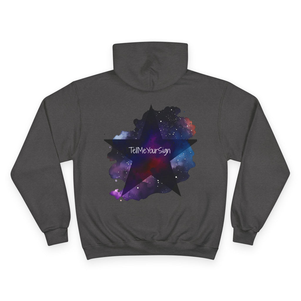 Champion Zodiac Hoodie: Aries Star Sign, Astrology Fashion, Personalized Gift, Cosmic Sweatshirt, Horoscope Wear