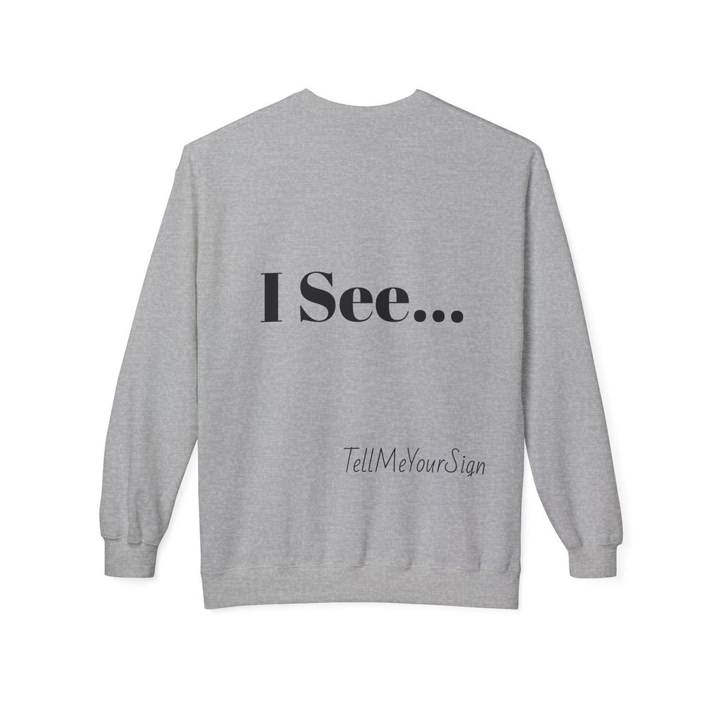 Astrological Crewneck Sweatshirt, Zodiac Apparel, Horoscope Gifts, Astrology Wardrobe, Celestial Fashion, Unique Astrology Gift