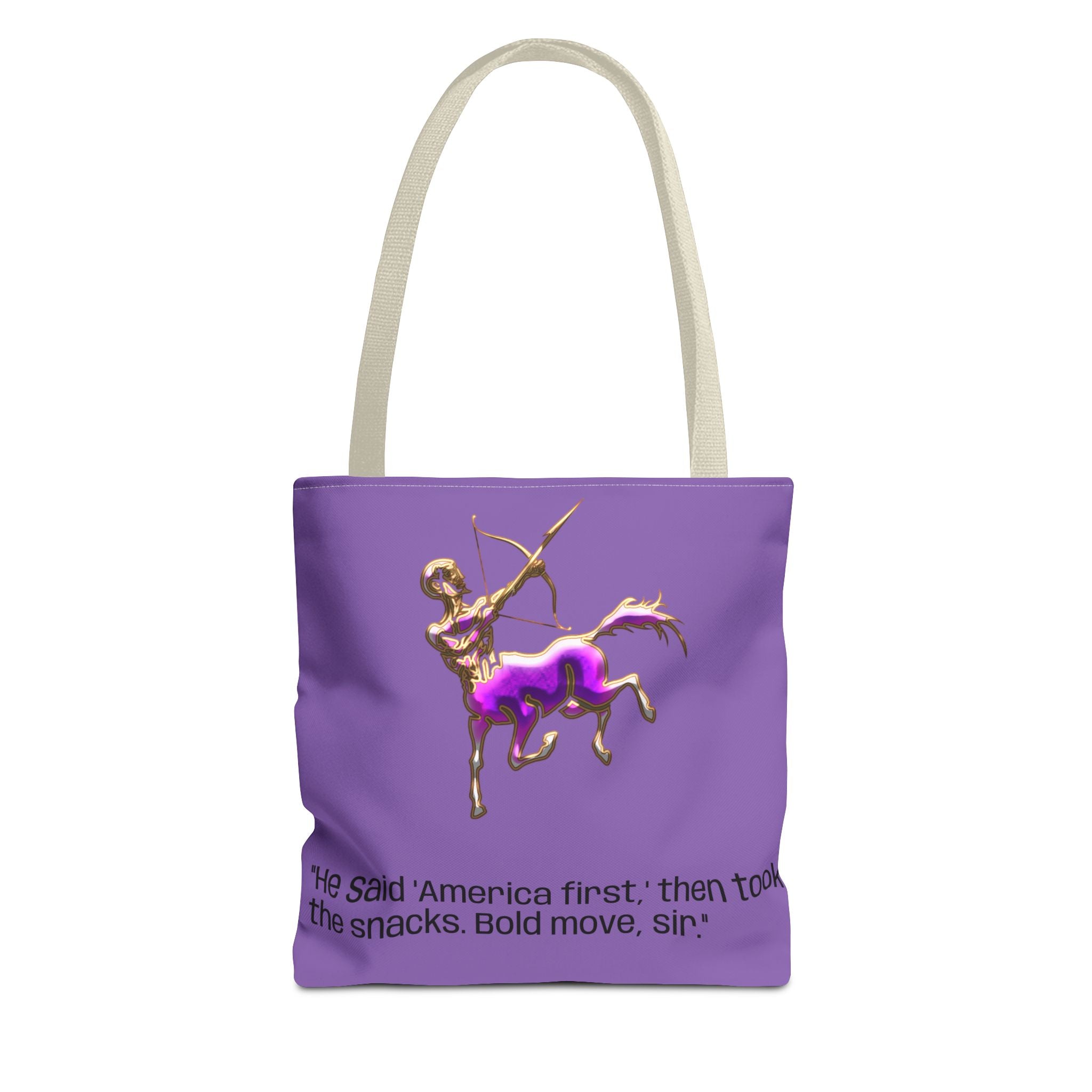 A TellMeYourSign LOL Trump Tote Bag (AOP)