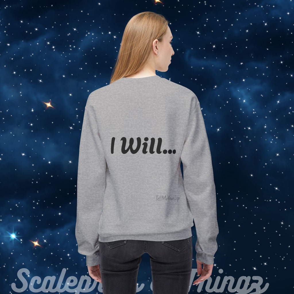 Leo Zodiac Crewneck Sweatshirt, Astrology Gift, Horoscope Sweatshirt, Personalized Leo Apparel, July-August Birthdays