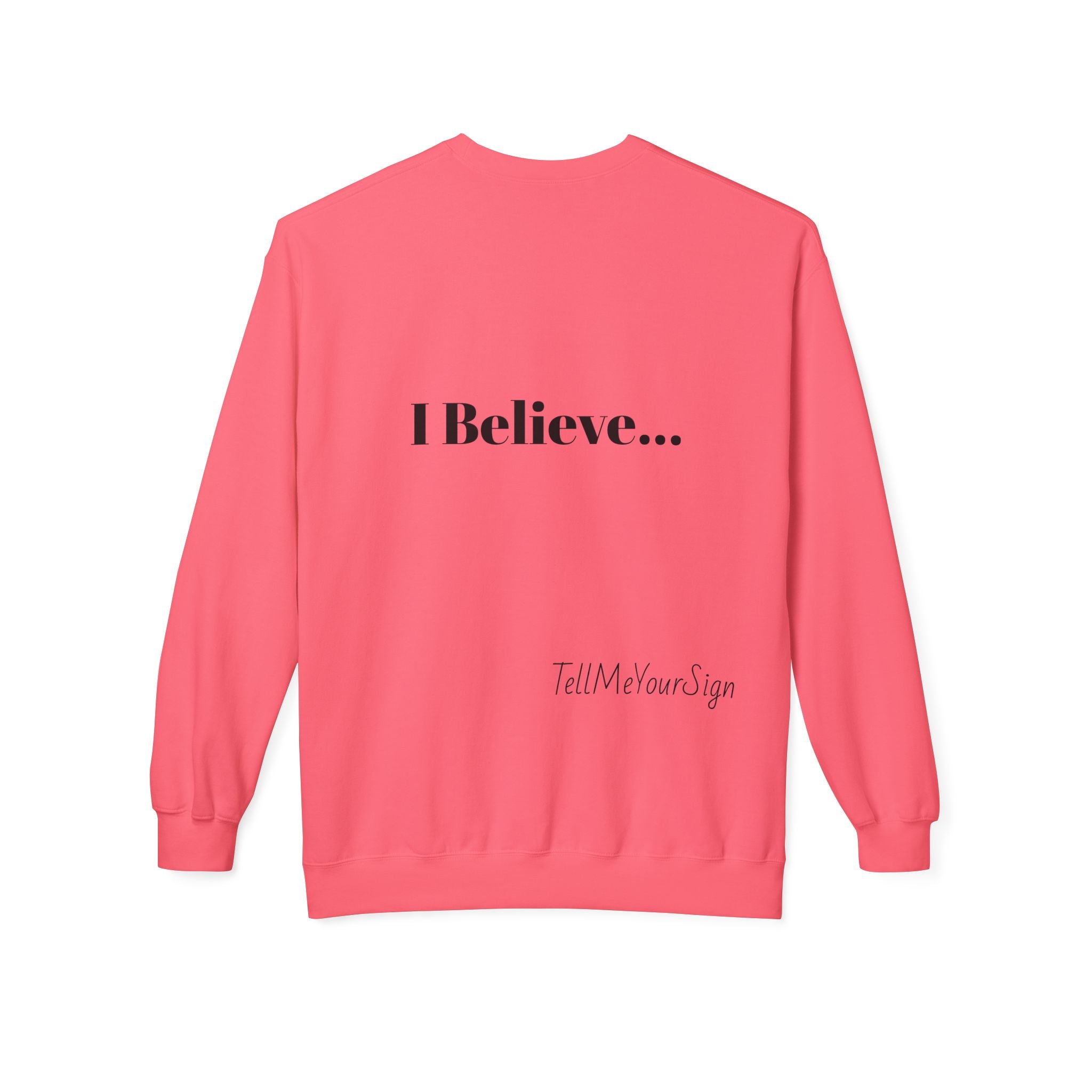 Whimsical Zodiac Crewneck Sweatshirt, Astrology Gift, Horoscope Apparel, Cozy Fashion, Birthday Present, Unique Design