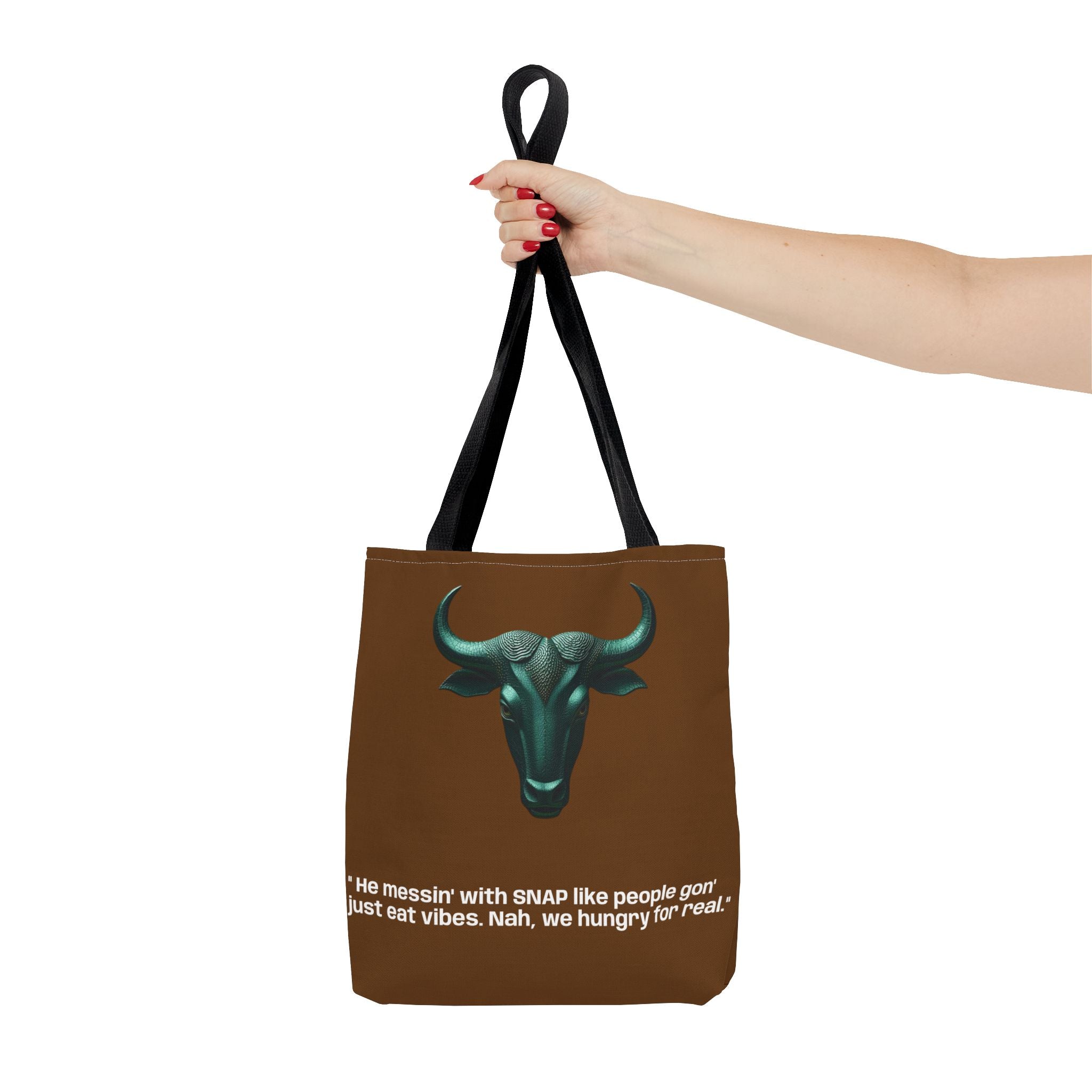 A TellMeYourSign LOL Trump Tote Bag (AOP)