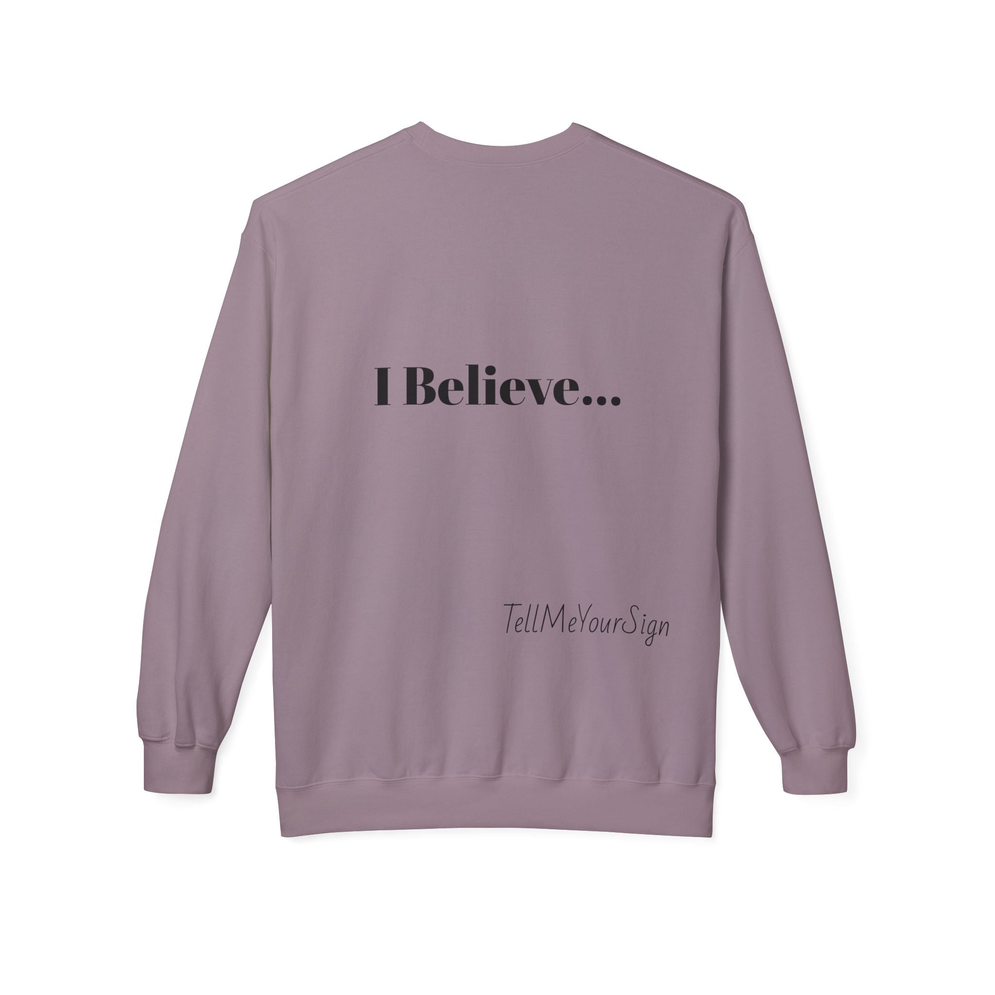 Whimsical Zodiac Crewneck Sweatshirt, Astrology Gift, Horoscope Apparel, Cozy Fashion, Birthday Present, Unique Design