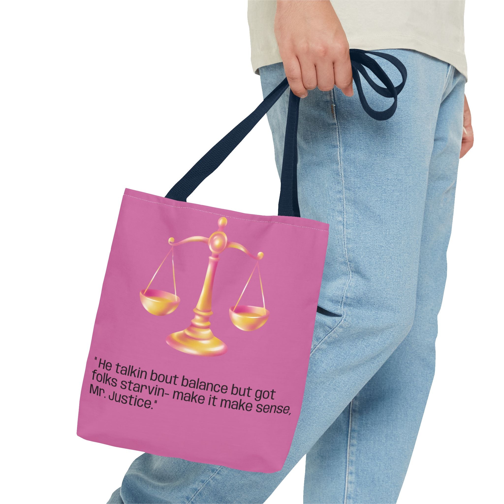 A TellMeYourSign LOL Trump Tote Bag (AOP)