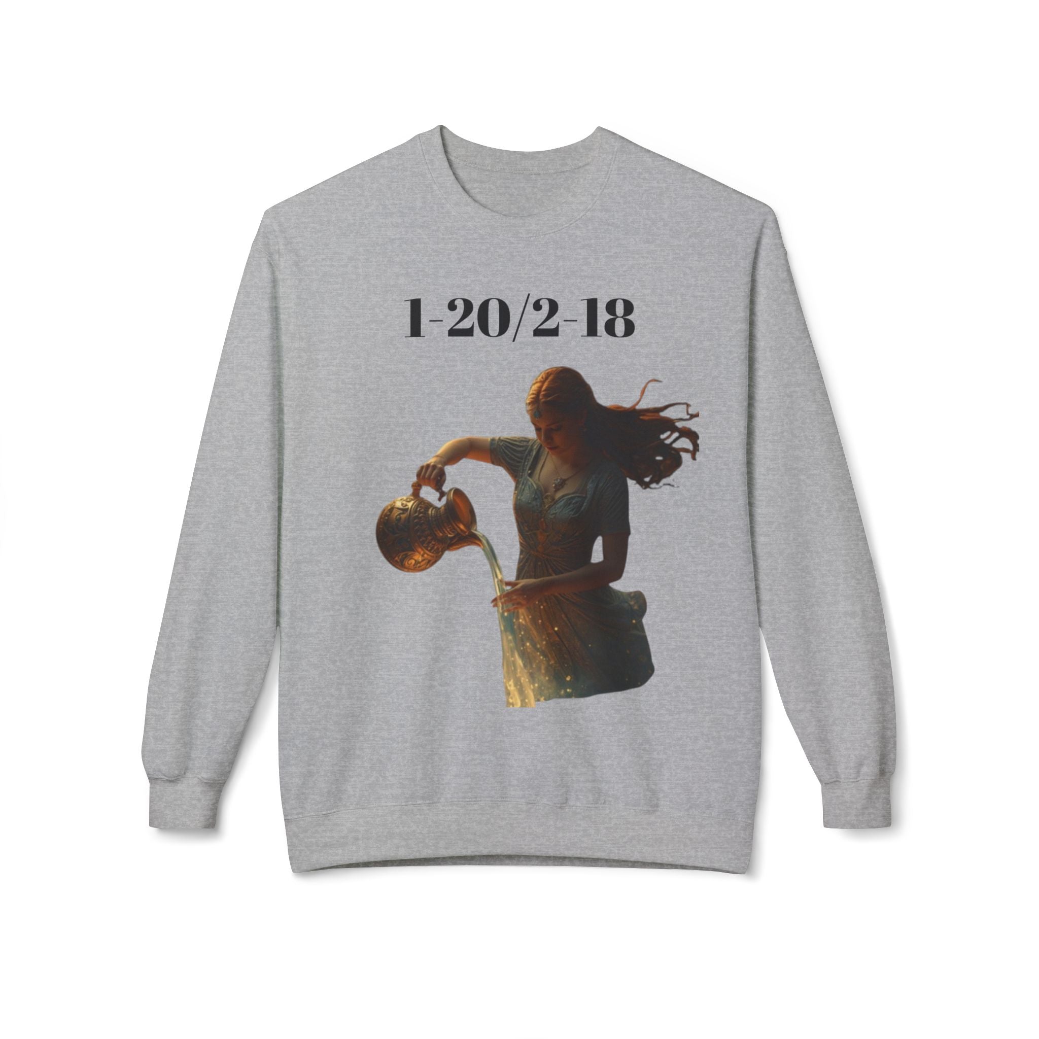 Astrology-Themed Fleece Sweatshirt, Zodiac Gift, Horoscope Sweatshirt, Cozy Astrology Crewneck, Birthday Gift for Astrology Lovers