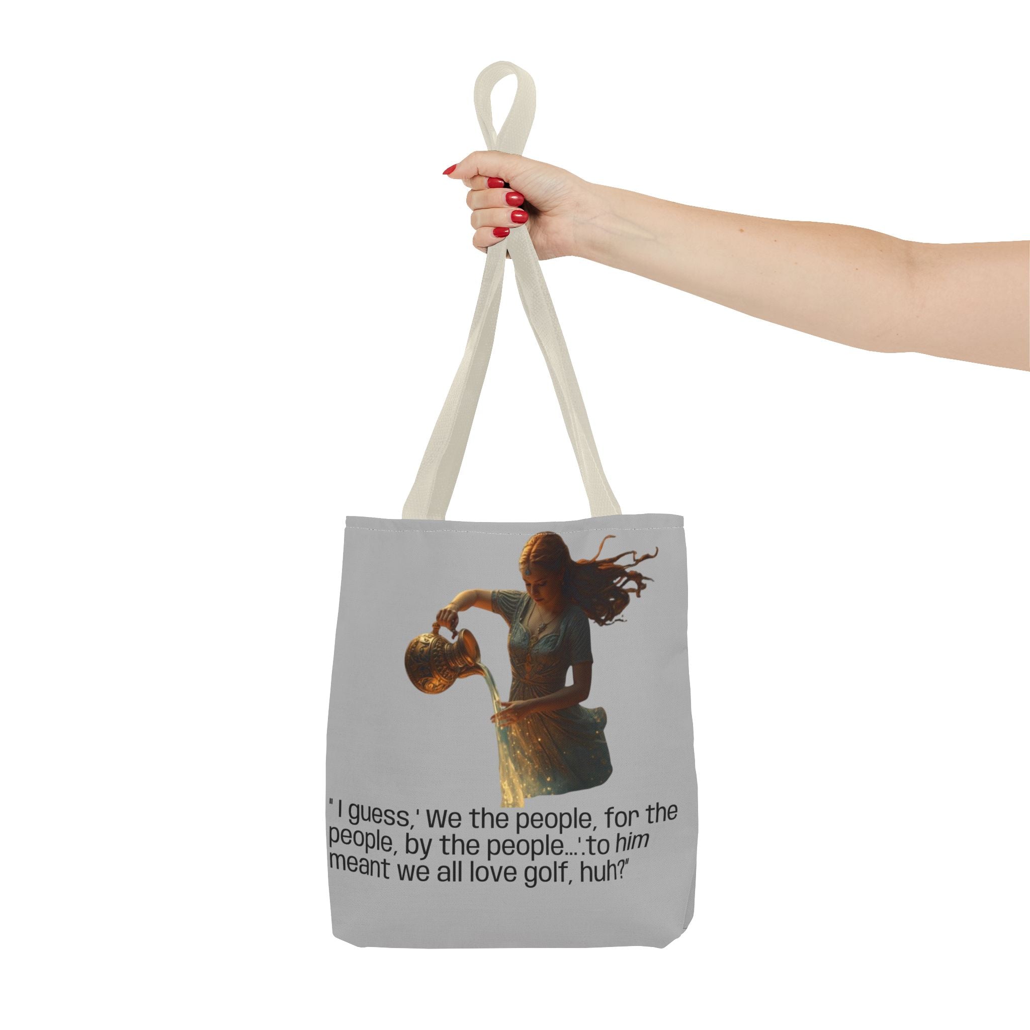 A TellMeYourSign LOL Trump Zodiac Tote Bag