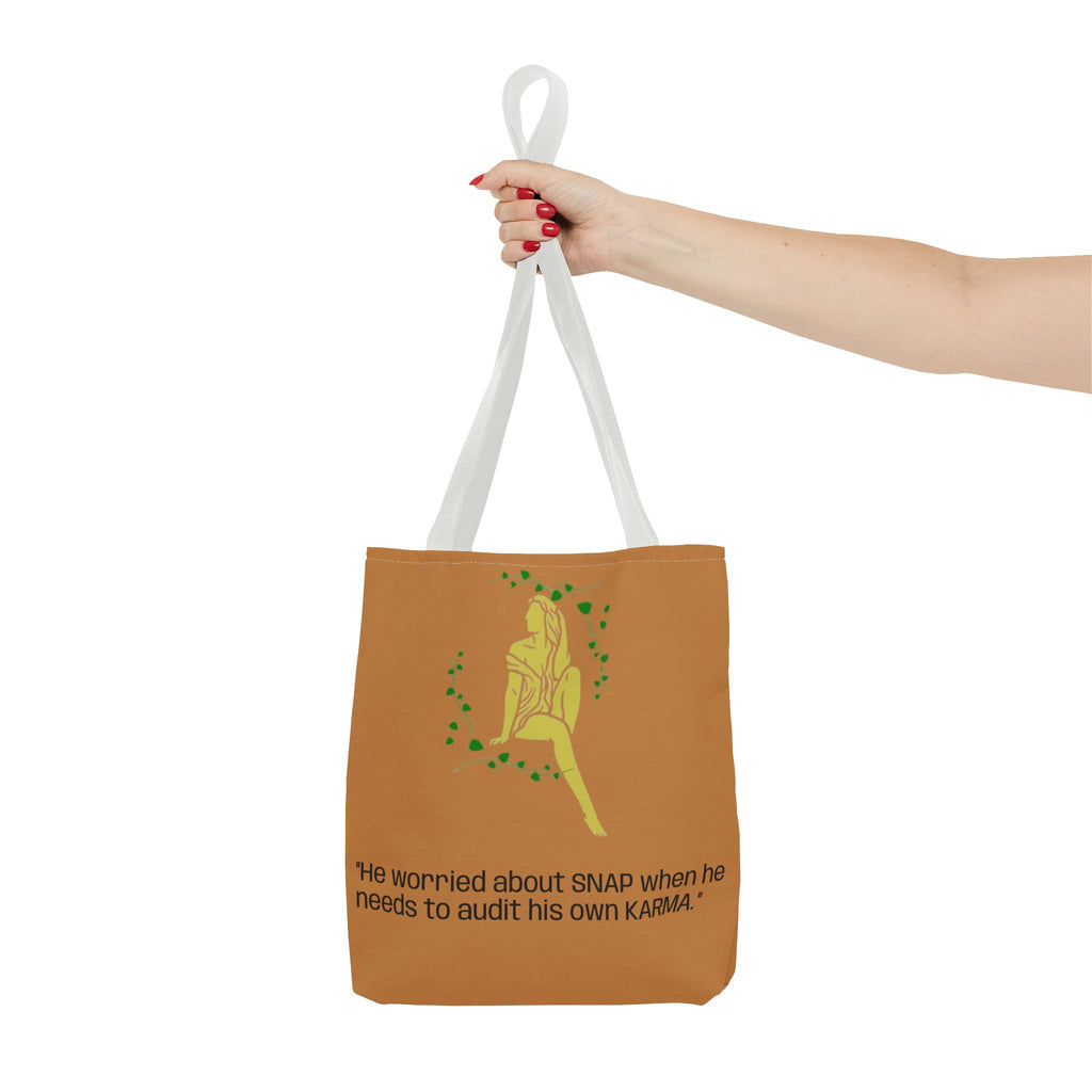 A TellMeYourSign LOL Trump Tote Bag (AOP)