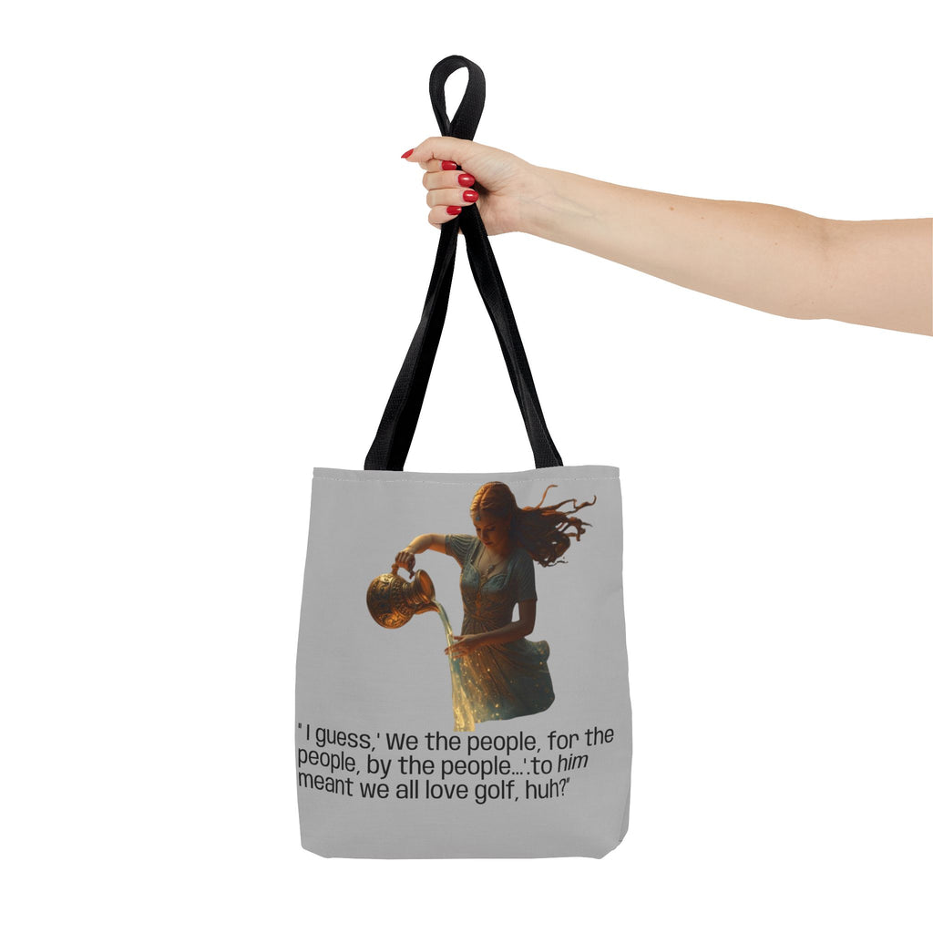 A TellMeYourSign LOL Trump Zodiac Tote Bag