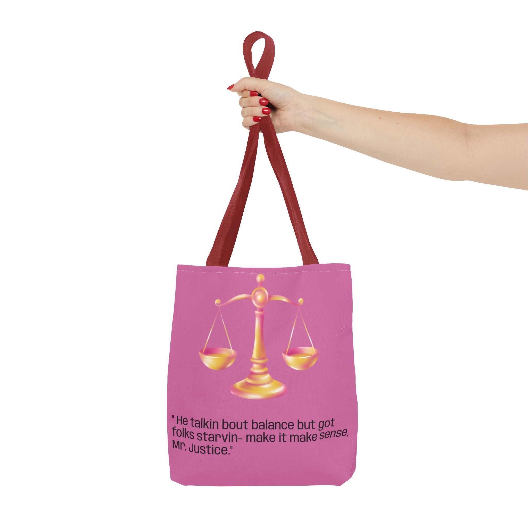 A TellMeYourSign LOL Trump Tote Bag (AOP)