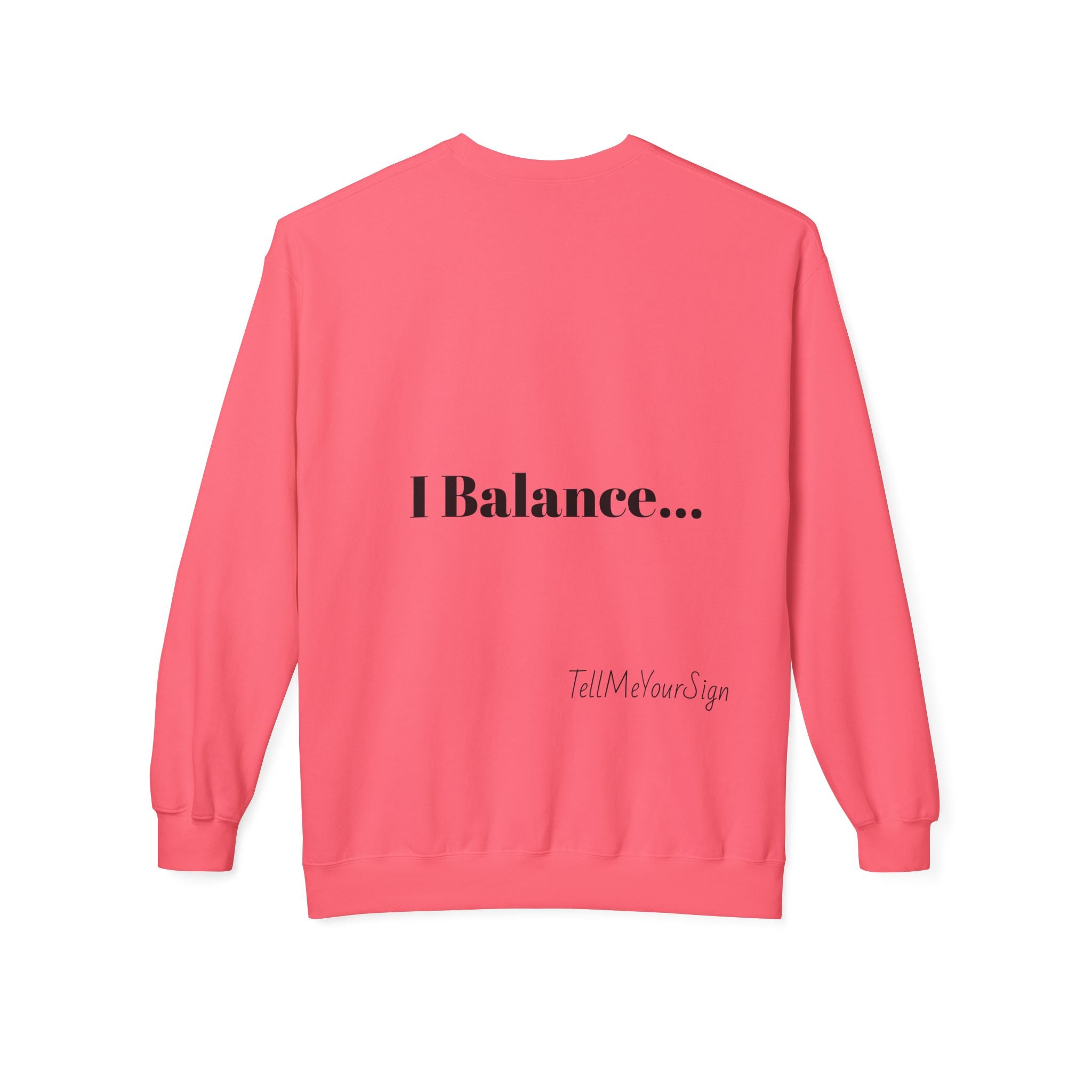 Libra Fleece Sweatshirt, Astrology Sweatshirt, Zodiac Crewneck, Balance T-Shirt, Gifts for Libra, Astrology Lover Apparel