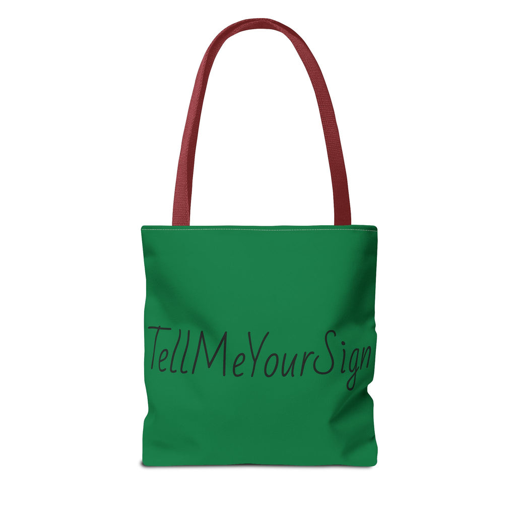 A TellMeYourSign LOL Trump Zodiac Tote Bag (AOP)