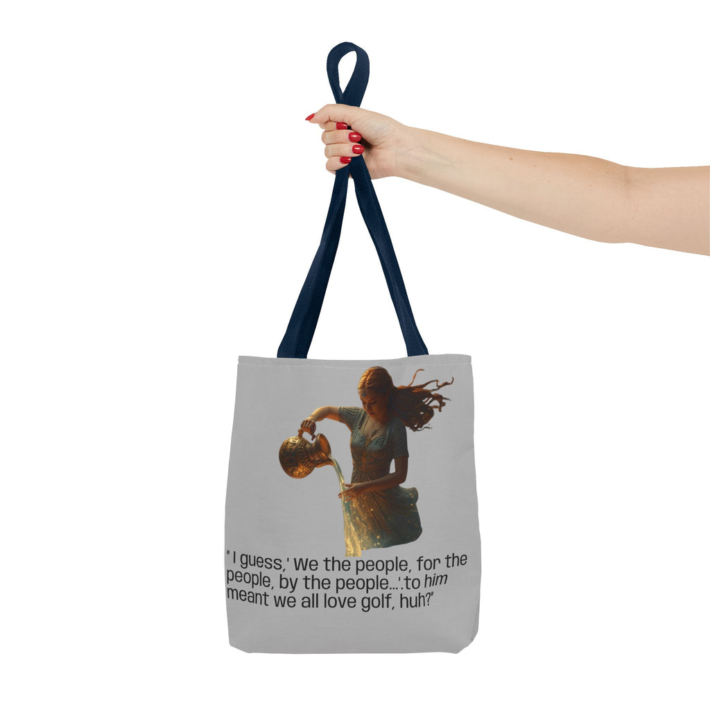 A TellMeYourSign LOL Trump Zodiac Tote Bag