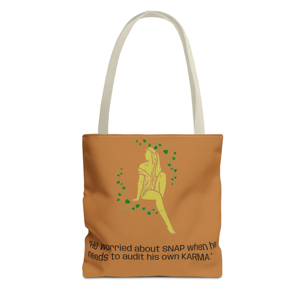 A TellMeYourSign LOL Trump Tote Bag (AOP)