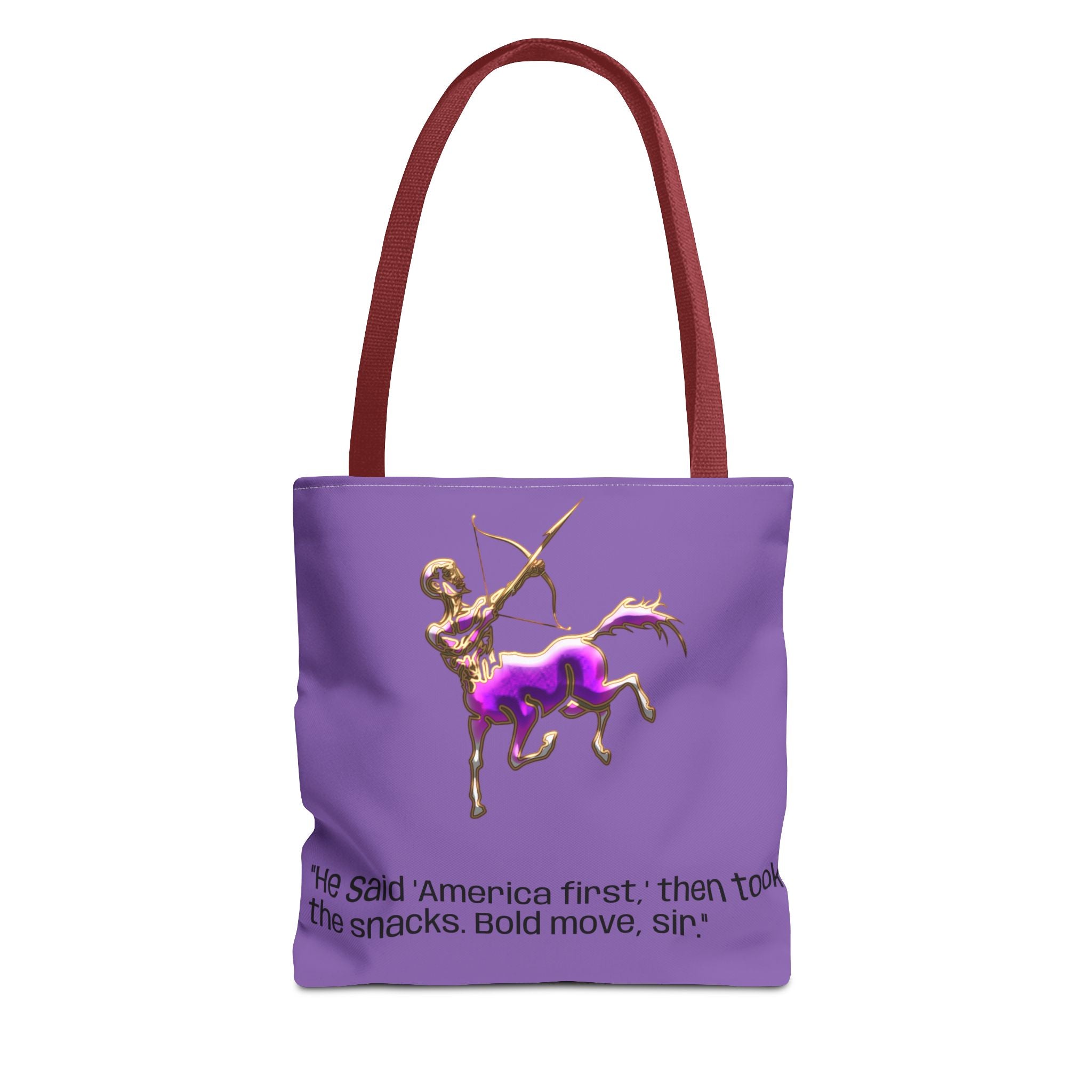 A TellMeYourSign LOL Trump Tote Bag (AOP)