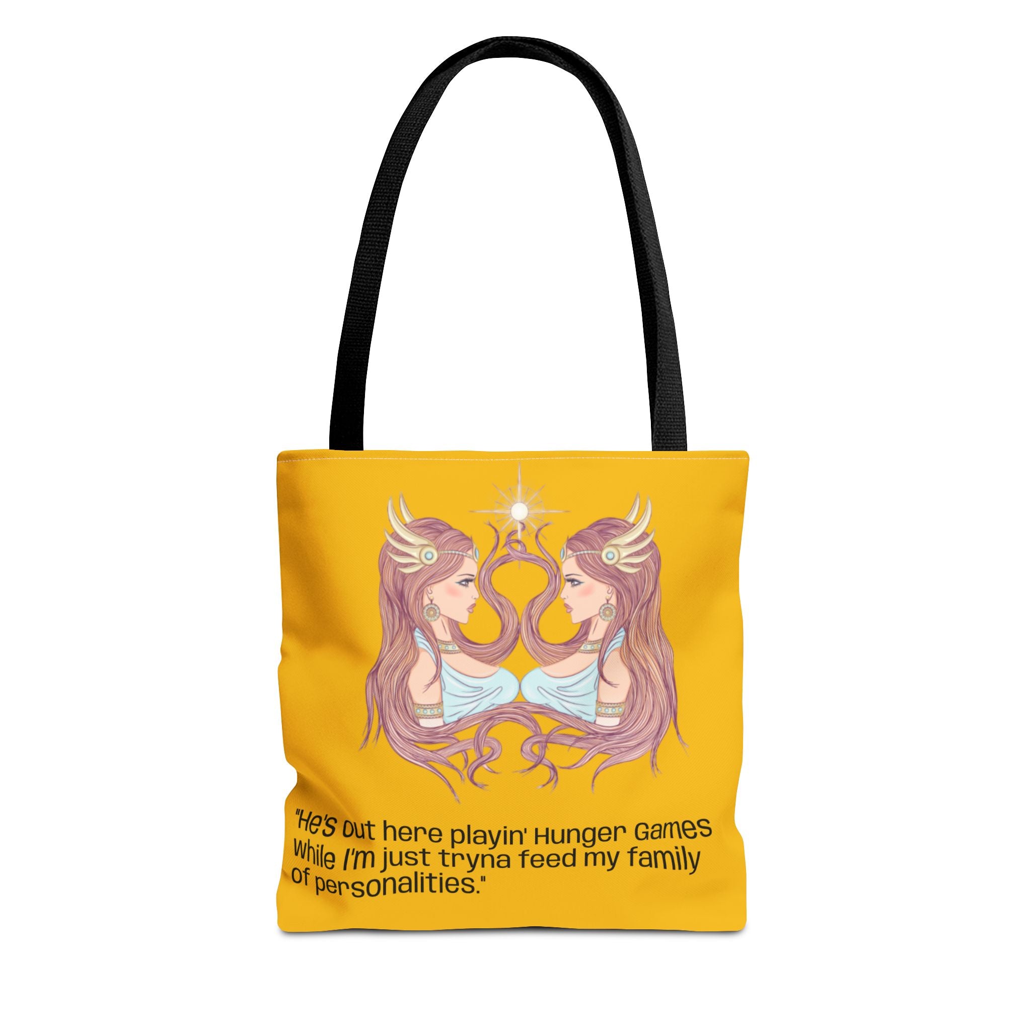 A TellMeYourSign LOL Trump Tote Bag (AOP)