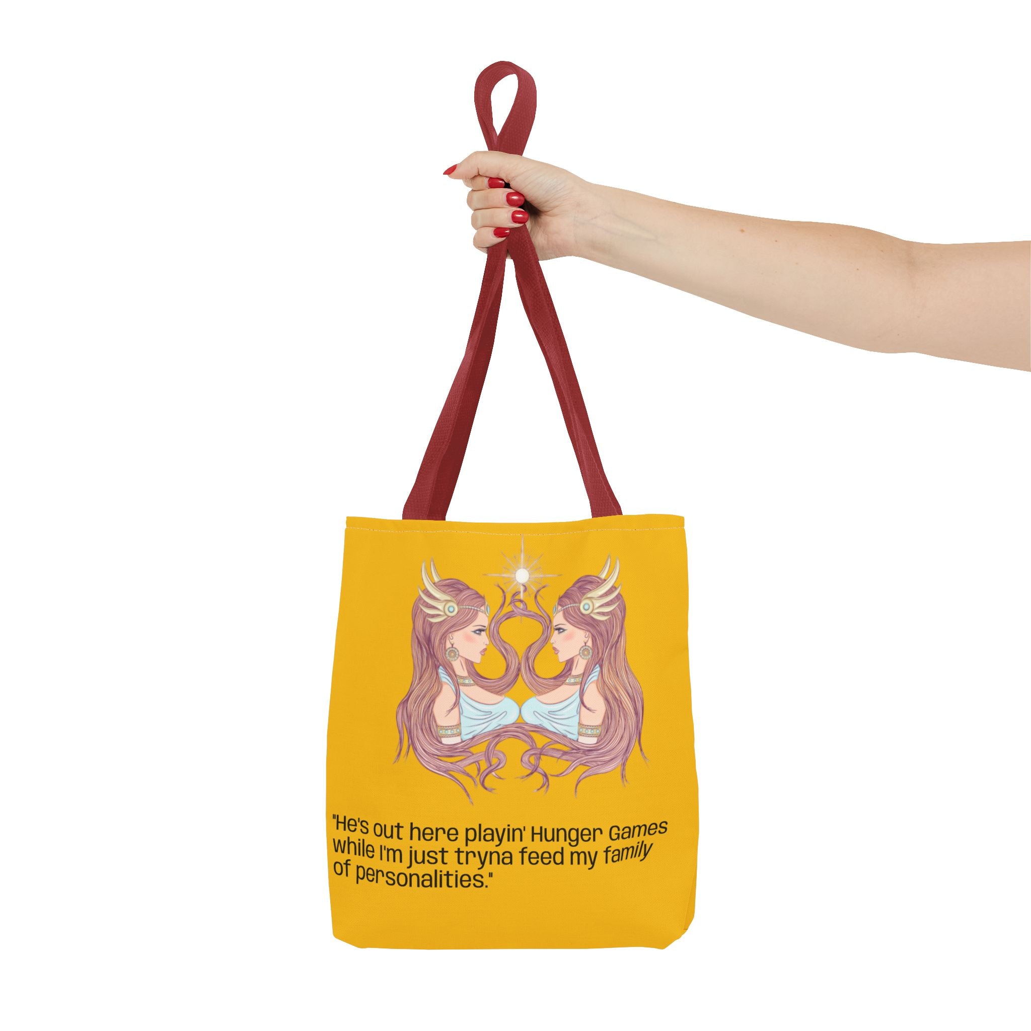 A TellMeYourSign LOL Trump Tote Bag (AOP)