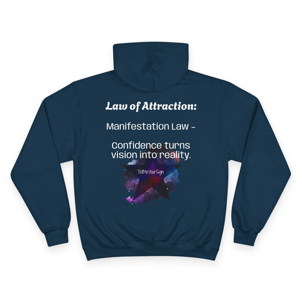 Leo Zodiac Champion Hoodie, Astrology Pullover, Celestial Gift for Astrology Lovers, Birthday Gift, Leo Star Sign Sweatshirt