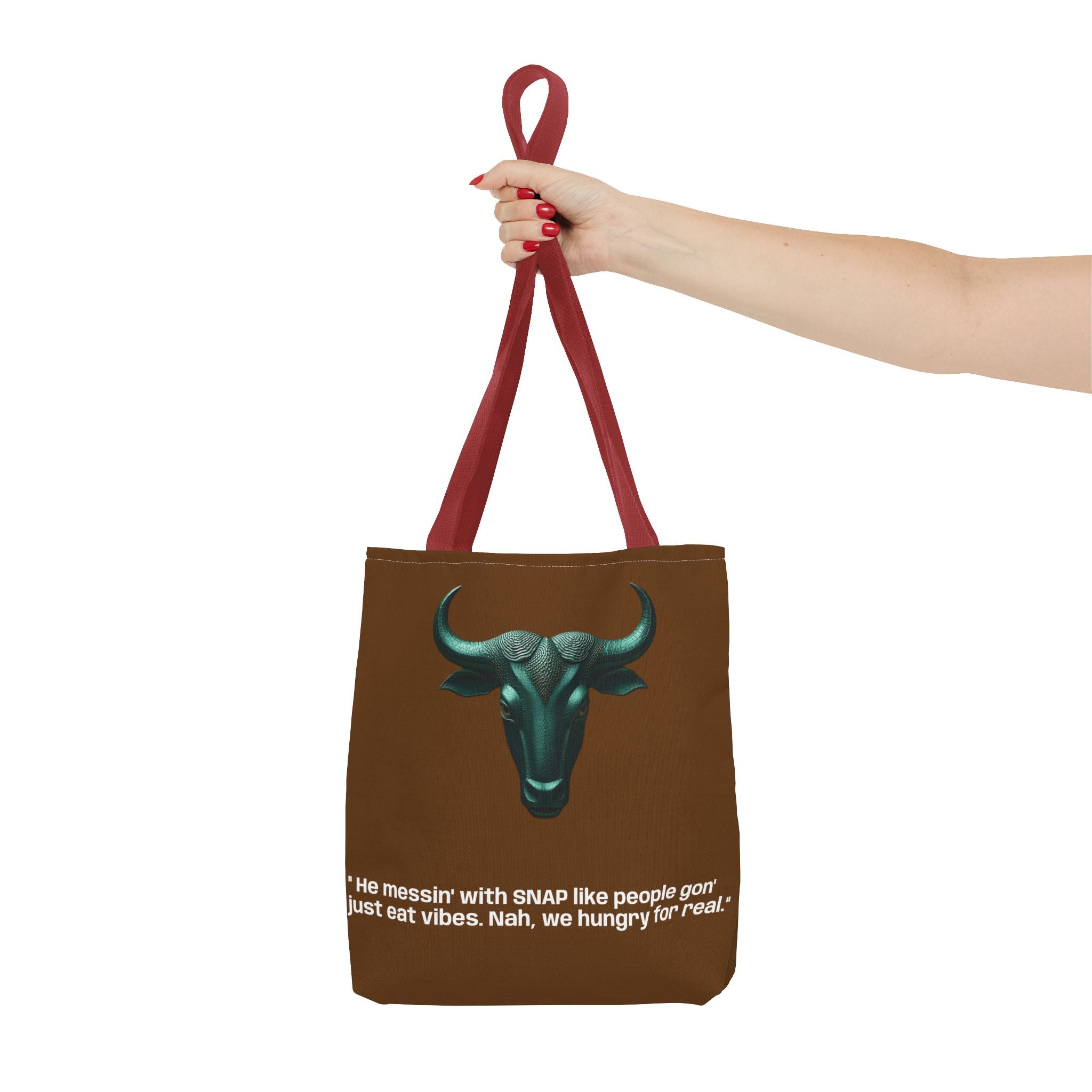 A TellMeYourSign LOL Trump Tote Bag (AOP)
