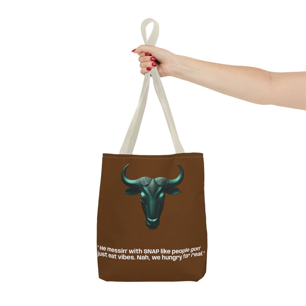 A TellMeYourSign LOL Trump Tote Bag (AOP)