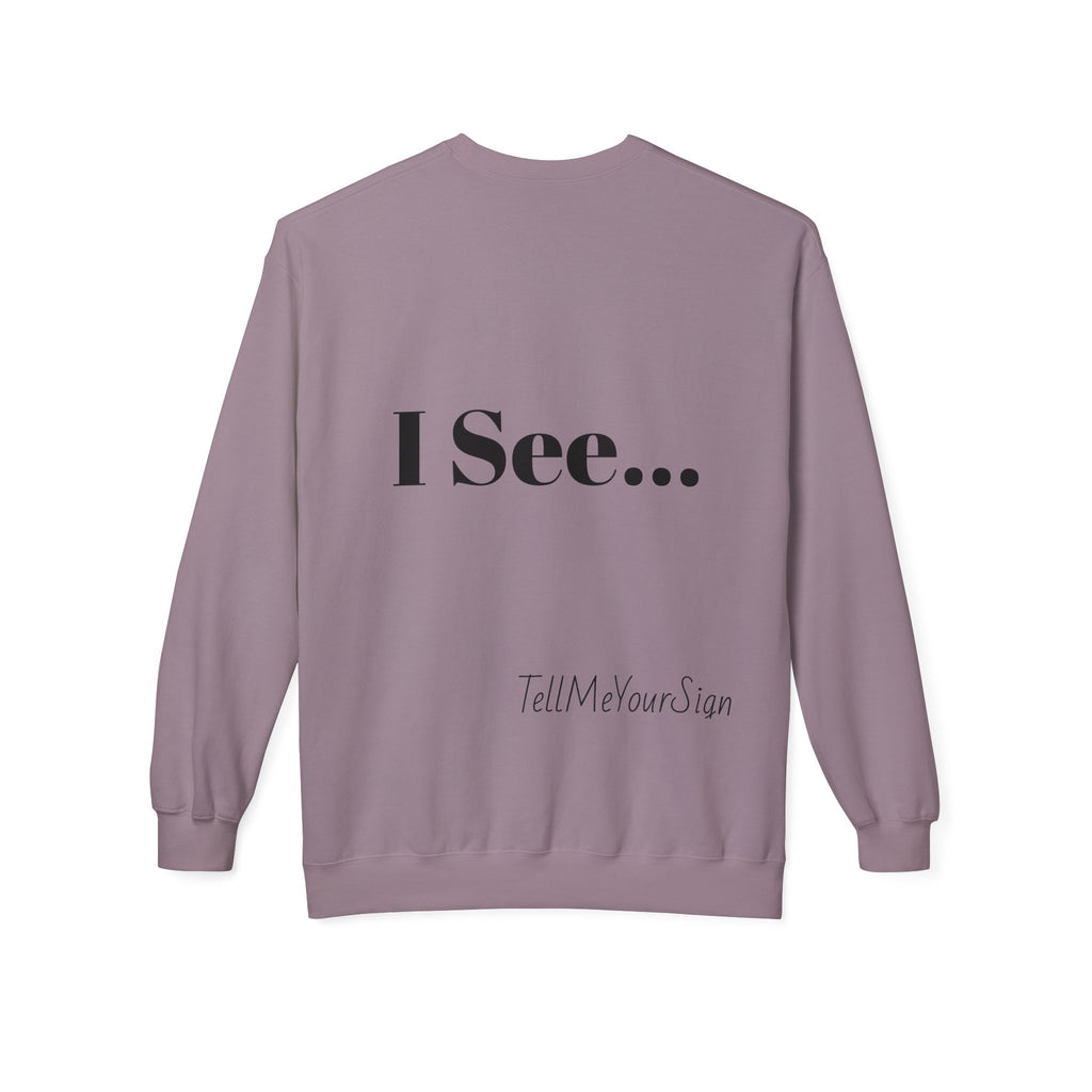 Astrological Crewneck Sweatshirt, Zodiac Apparel, Horoscope Gifts, Astrology Wardrobe, Celestial Fashion, Unique Astrology Gift