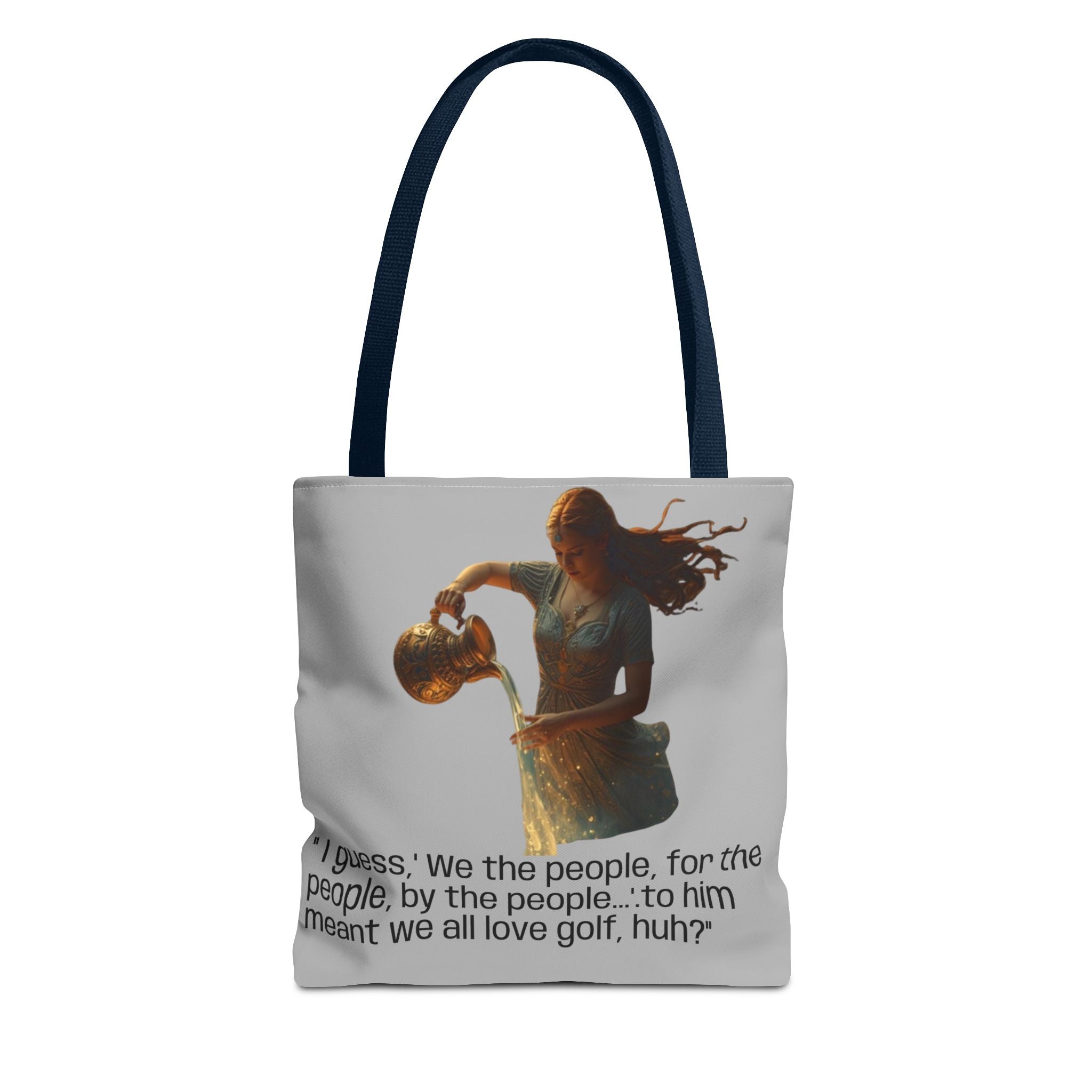 A TellMeYourSign LOL Trump Zodiac Tote Bag