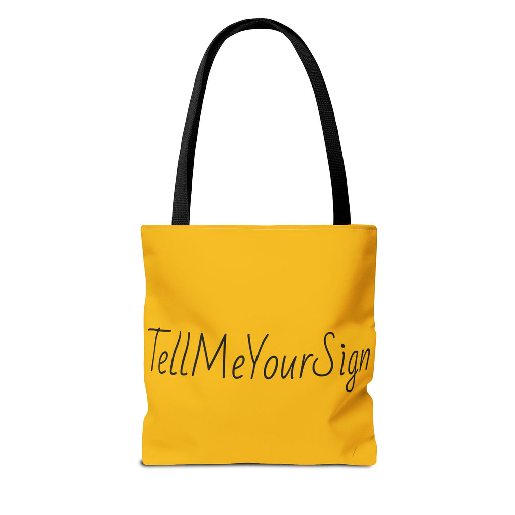 A TellMeYourSign LOL Trump Tote Bag (AOP)