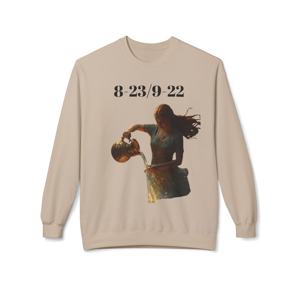 Virgo Zodiac Crewneck Sweatshirt - Horoscope Gift, Astrological Sign Apparel, Cozy Astrology Fashion, Unique Virgo Design, Perfect for [...]