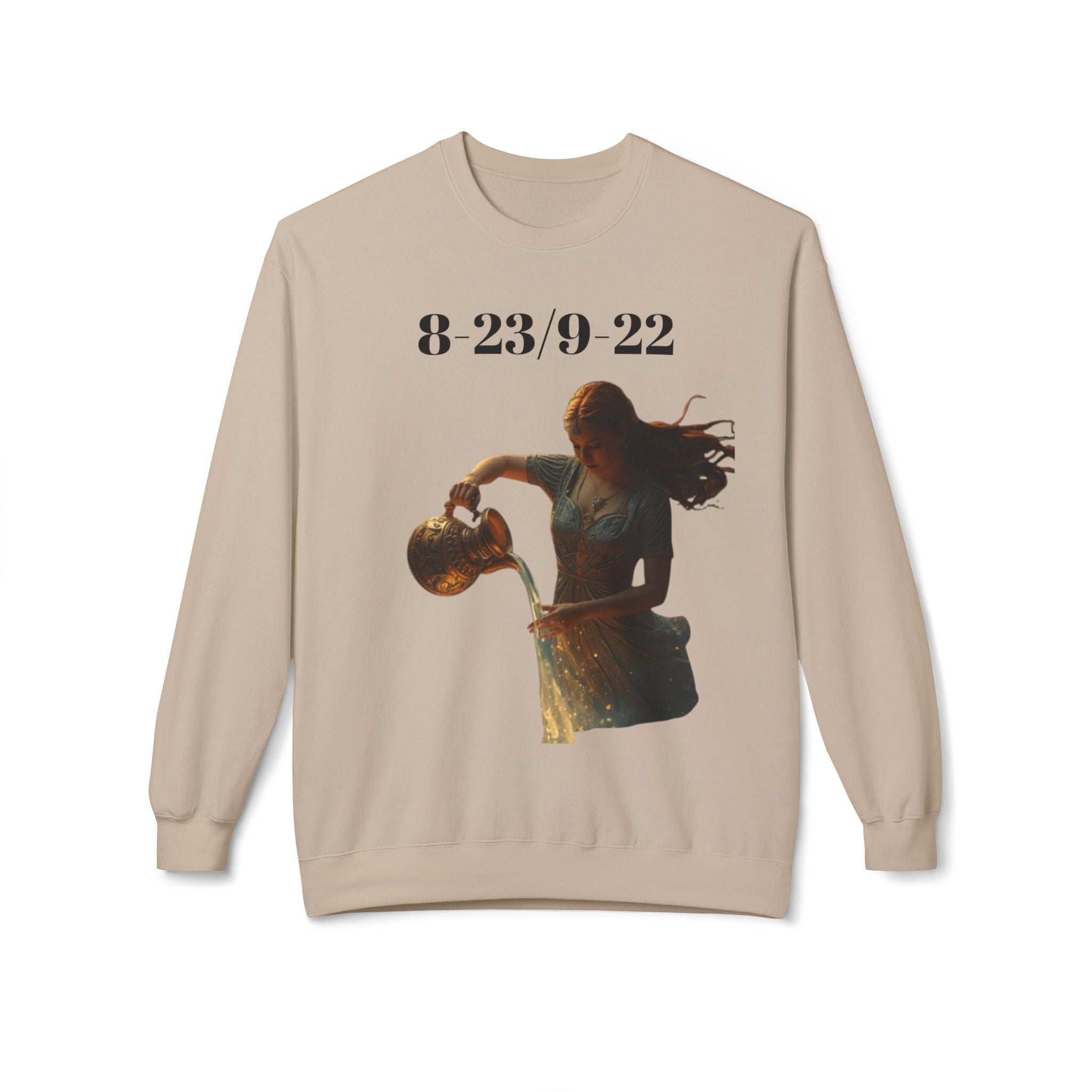 Virgo Zodiac Crewneck Sweatshirt - Horoscope Gift, Astrological Sign Apparel, Cozy Astrology Fashion, Unique Virgo Design, Perfect for [...]