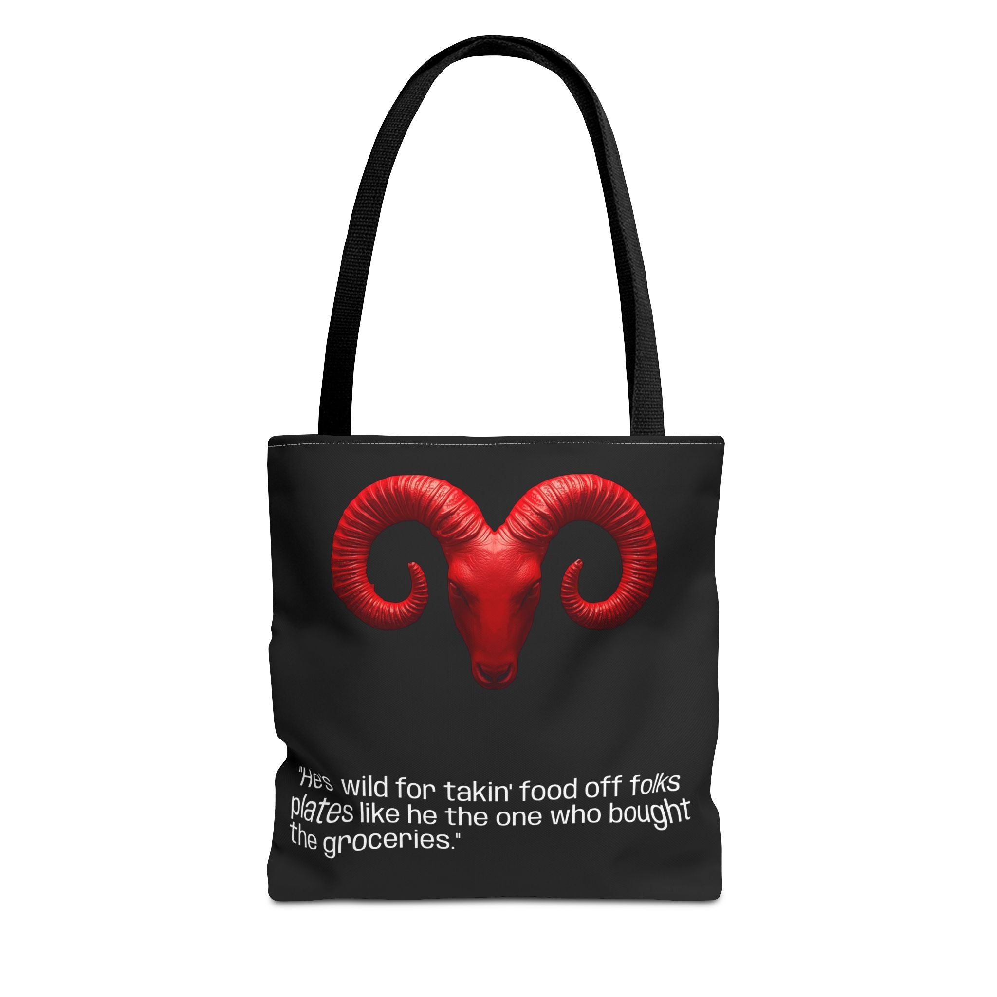 A TellMeYourSign LOL Trump Aries Tote Bag (AOP)