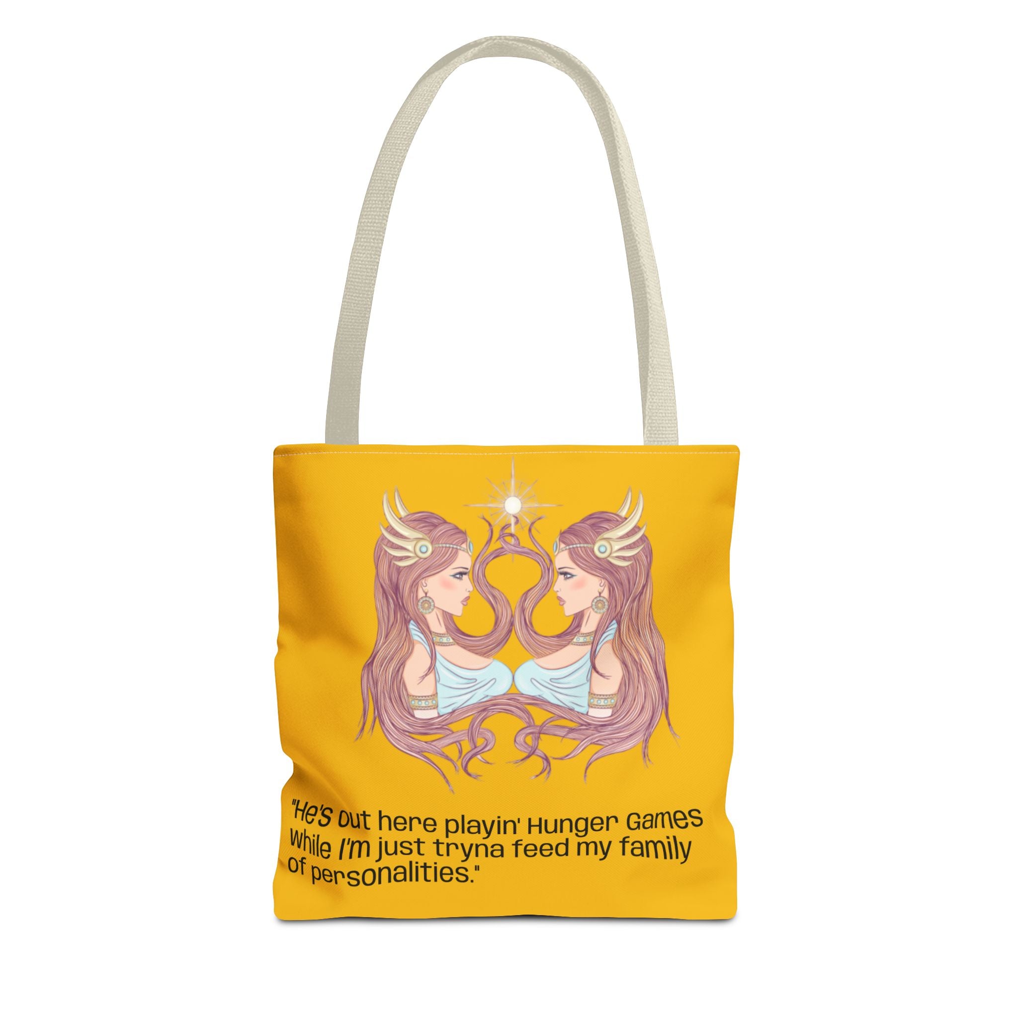 A TellMeYourSign LOL Trump Tote Bag (AOP)