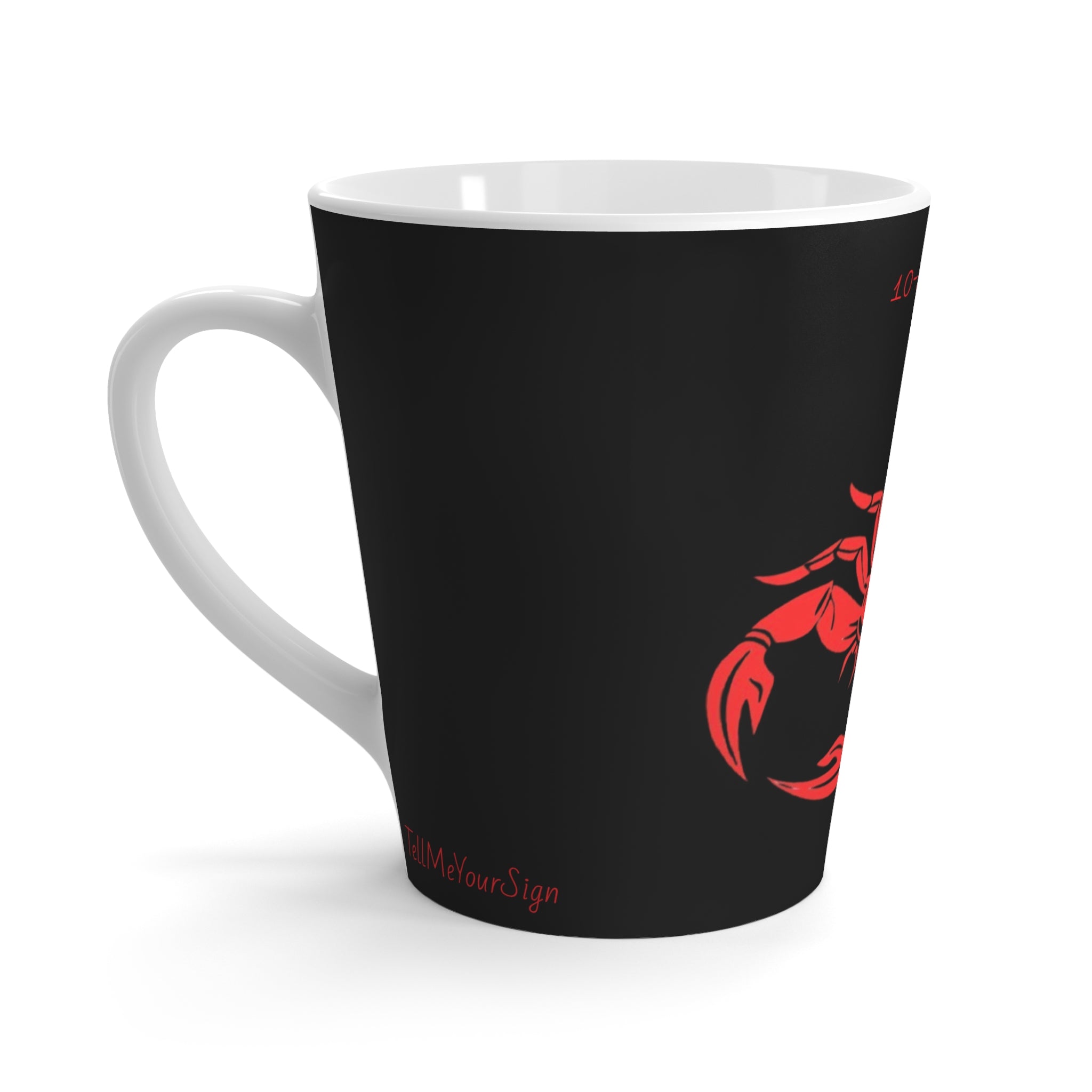 Scorpio Latte Mug | Zodiac Coffee Cup | Astrology Gift | Horoscope Drinkware | Personalized Star Sign Mug | Celestial Home Decor