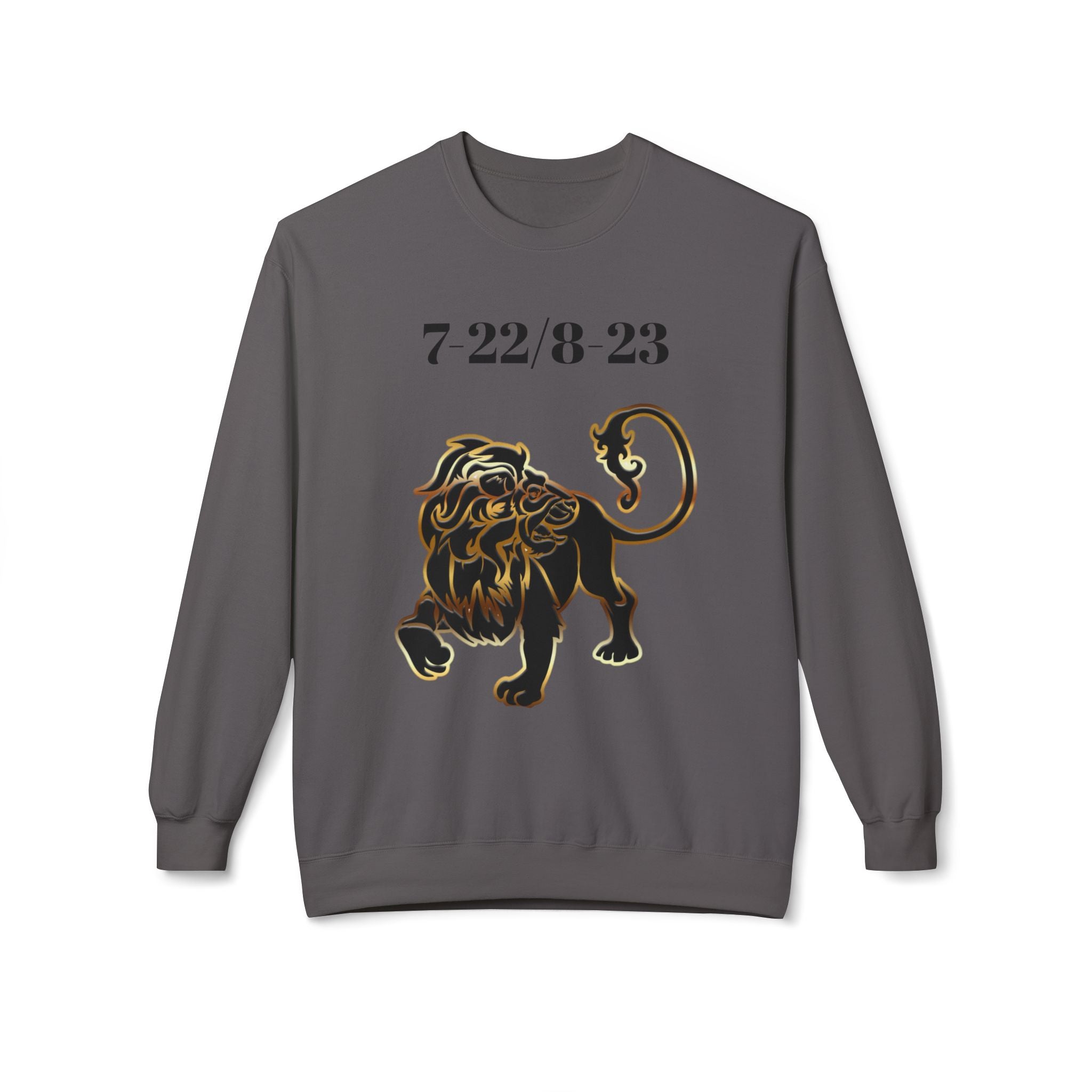 Leo Zodiac Crewneck Sweatshirt, Astrology Gift, Horoscope Sweatshirt, Personalized Leo Apparel, July-August Birthdays