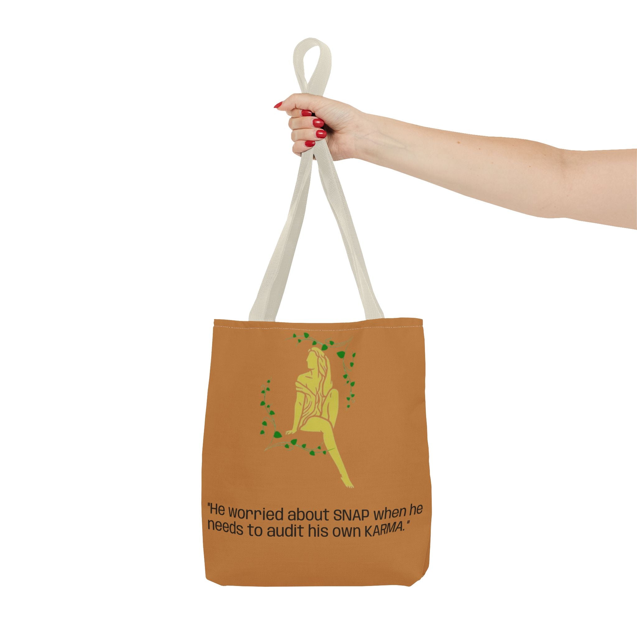 A TellMeYourSign LOL Trump Tote Bag (AOP)