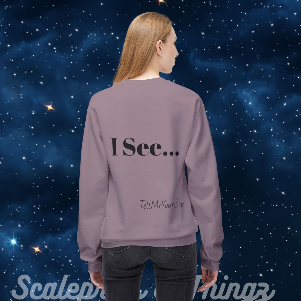 Astrological Crewneck Sweatshirt, Zodiac Apparel, Horoscope Gifts, Astrology Wardrobe, Celestial Fashion, Unique Astrology Gift