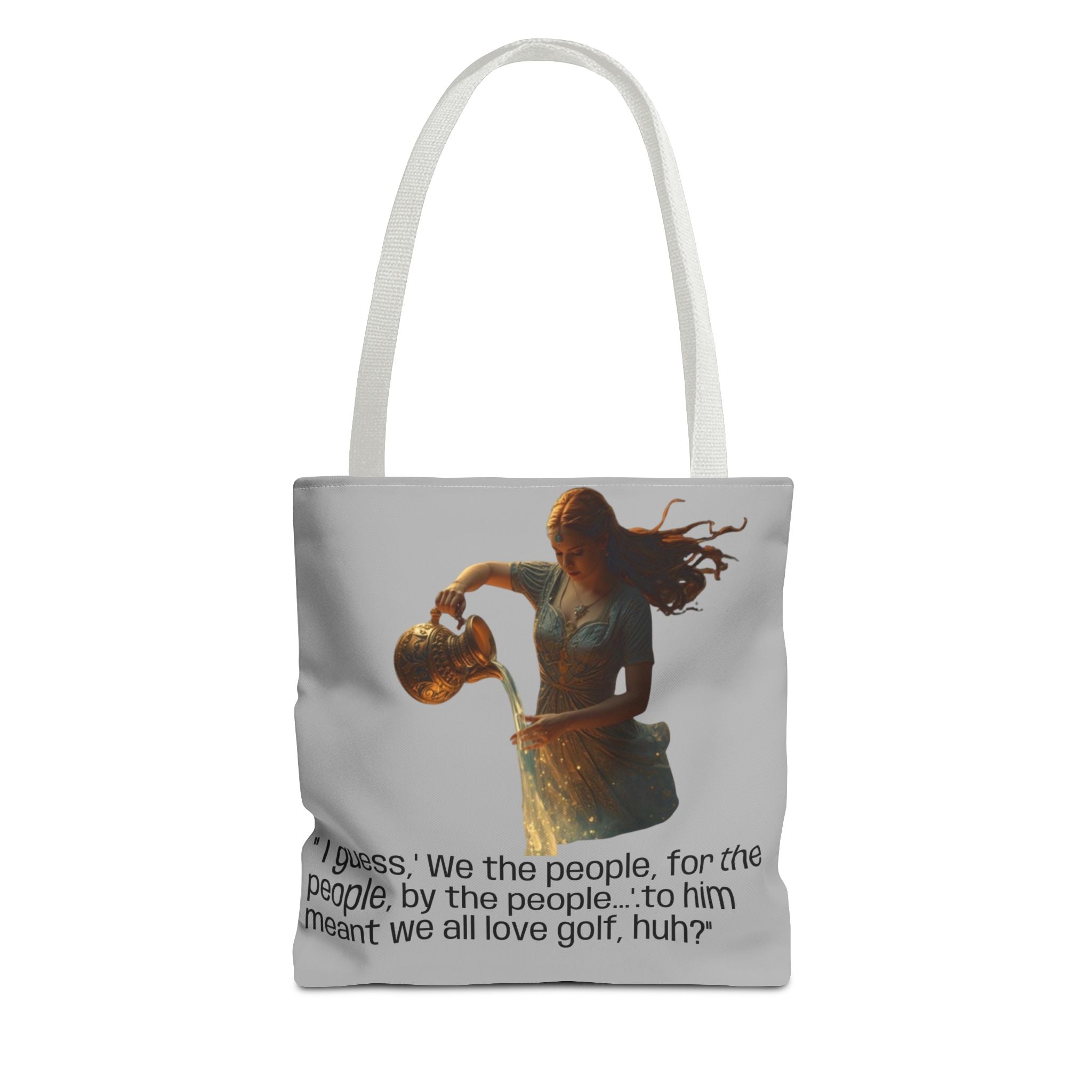 A TellMeYourSign LOL Trump Zodiac Tote Bag